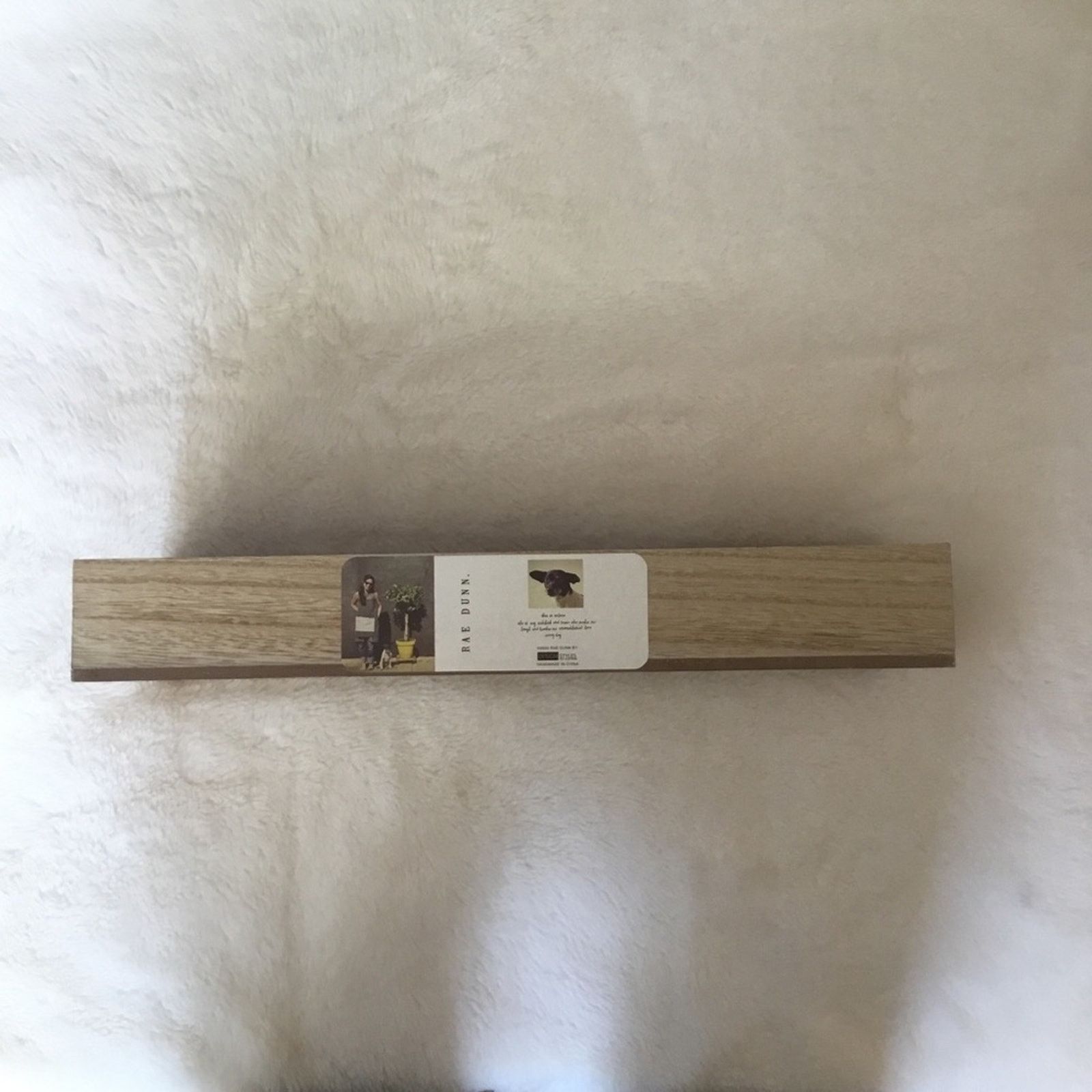 Other Rae Dunn White "HAPPY SPRING" Wooden Wall Sign Size ONE SIZE - 3 Thumbnail