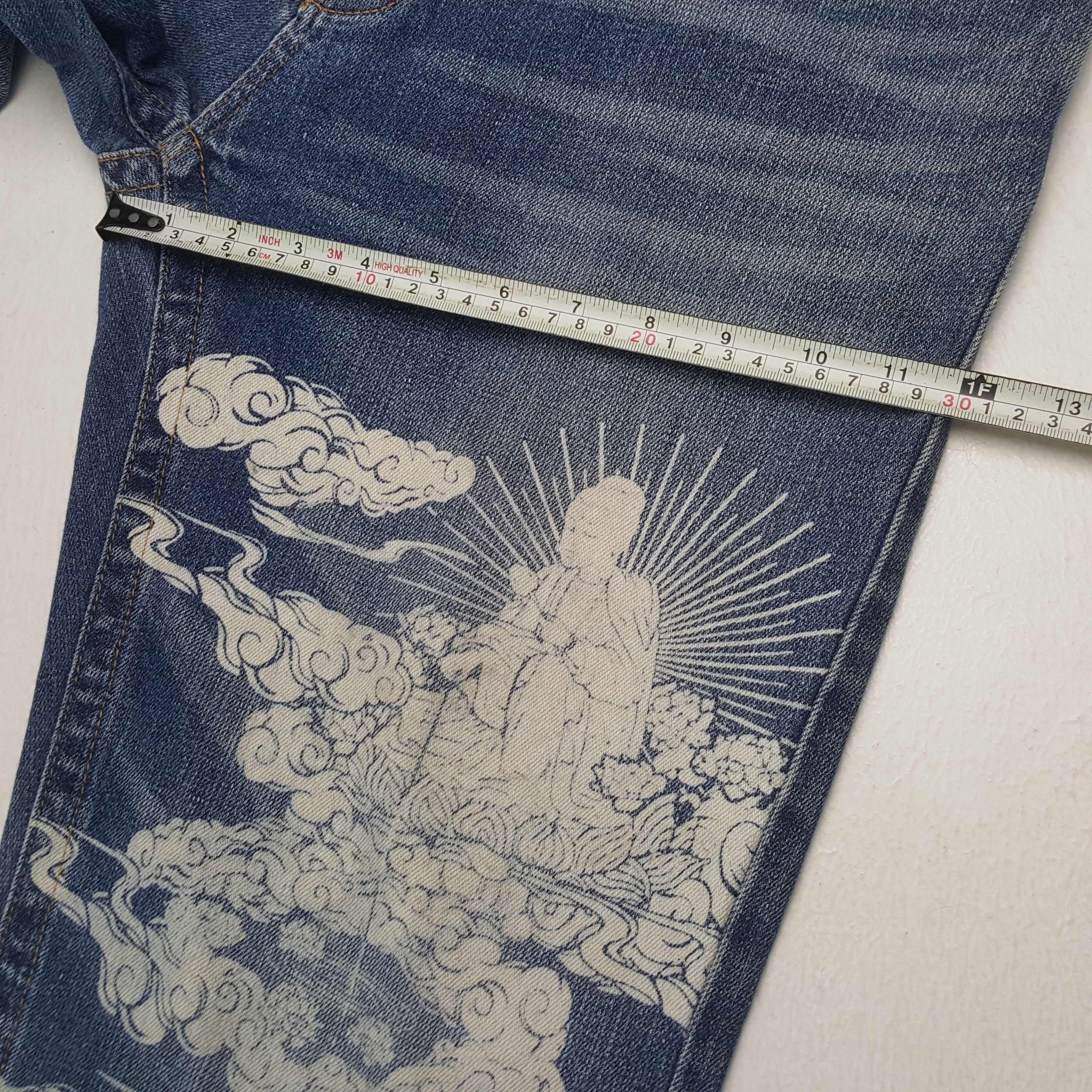 Japanese Brand Japanese Art Design Style Fashion Streetwear Jeans Size US 36 / EU 52 - 9 Thumbnail