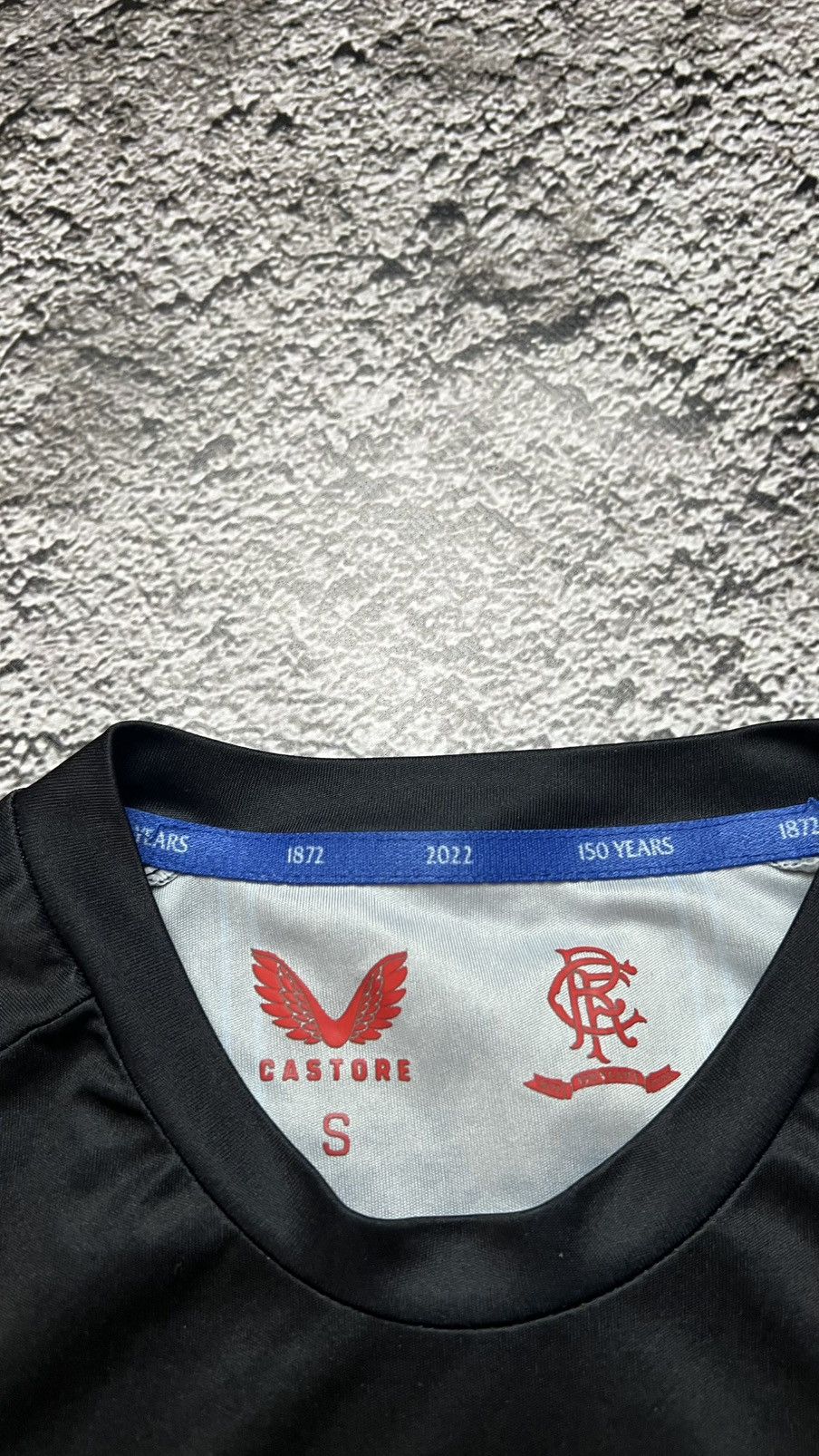 Castore 2022 Glasgow Rangers 150 year’s anniversary castore jersey Size US S / EU 44-46 / 1 - 3 Thumbnail