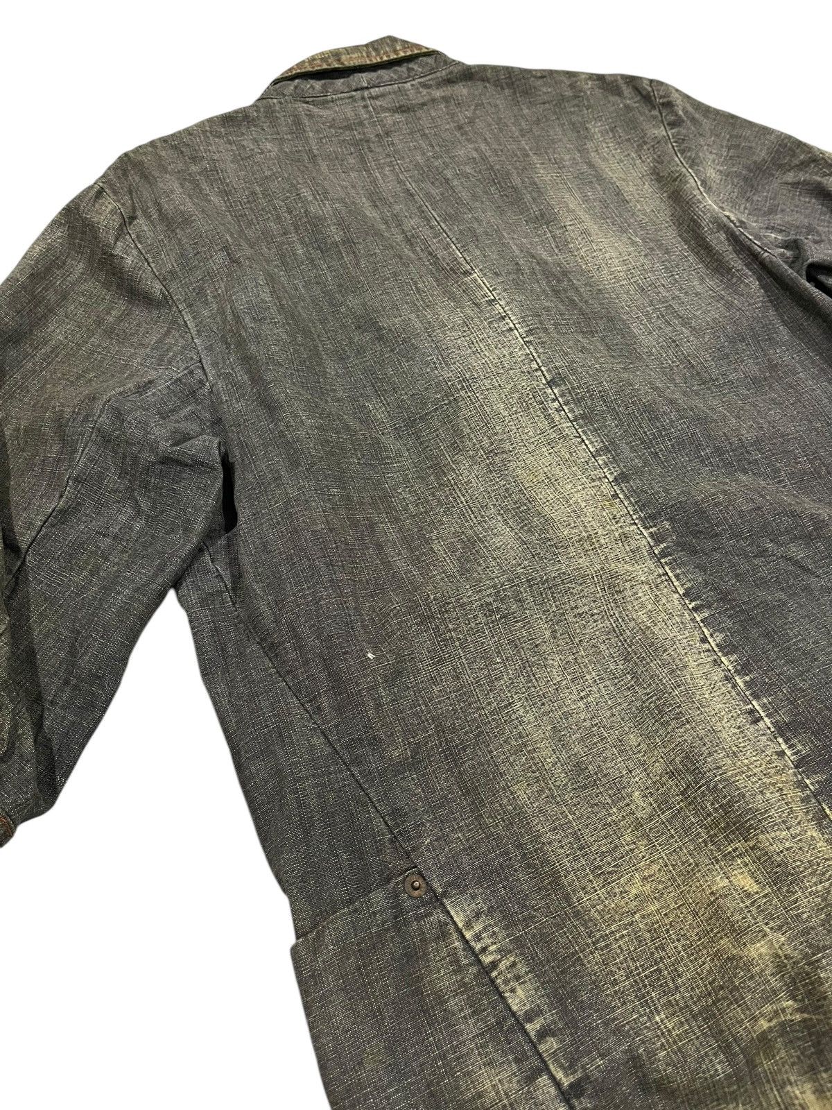If Six Was Nine 🇯🇵 Japanese Brand Mud Wash Jacket By Big Smith Clothing Size US M / EU 48-50 / 2 - 13 Thumbnail