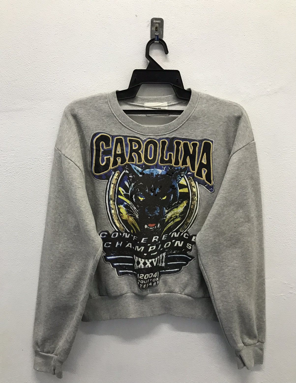Japanese Brand × Vintage Vintage Sha Sha CAROLINA Conference Champion Sweatshirt Size US L / EU 52-54 / 3 - 1 Thumbnail
