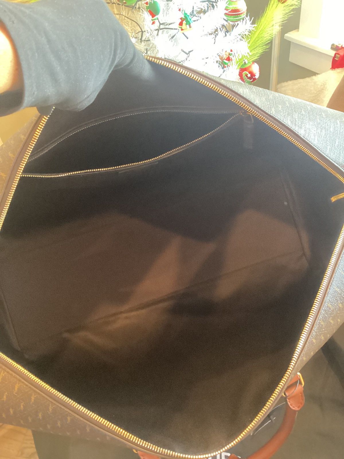 Yves Saint Laurent Saint Laurent monogram canvas duffel bag Size ONE SIZE - 5 Thumbnail