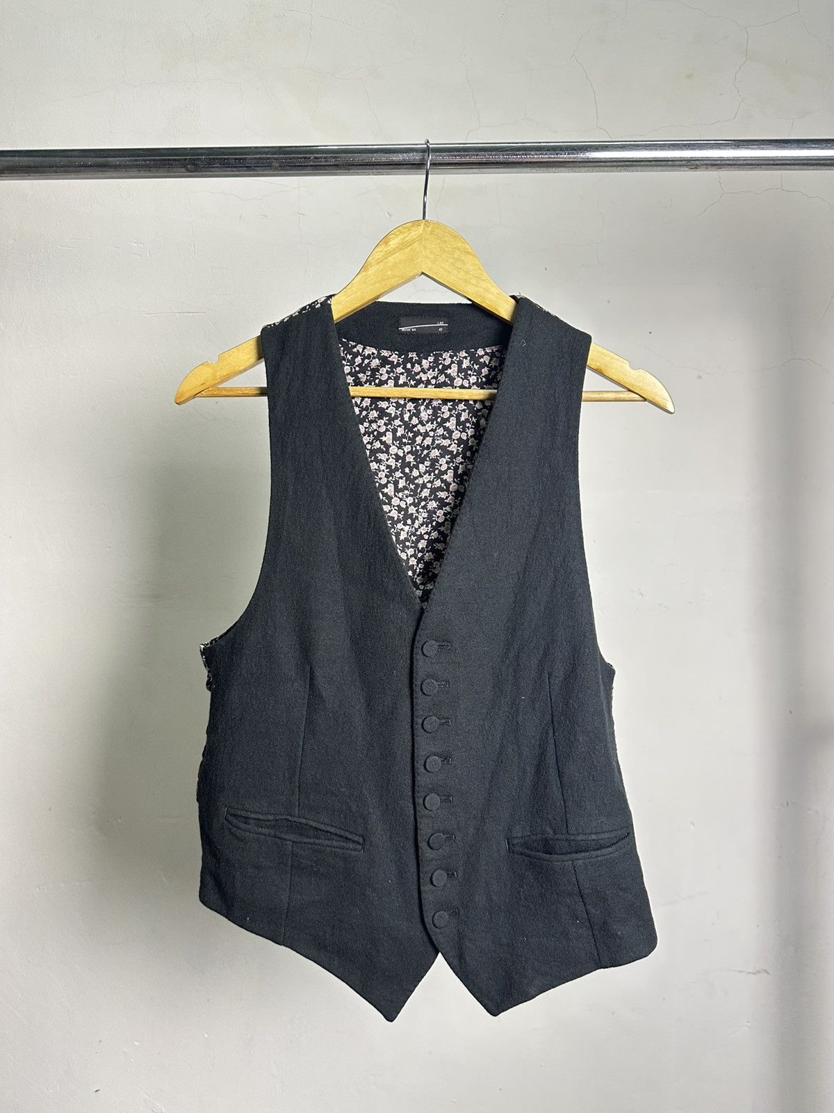 Lad Musician Lad Musician Wool Floral Vest Size US M / EU 48-50 / 2 - 1 Thumbnail