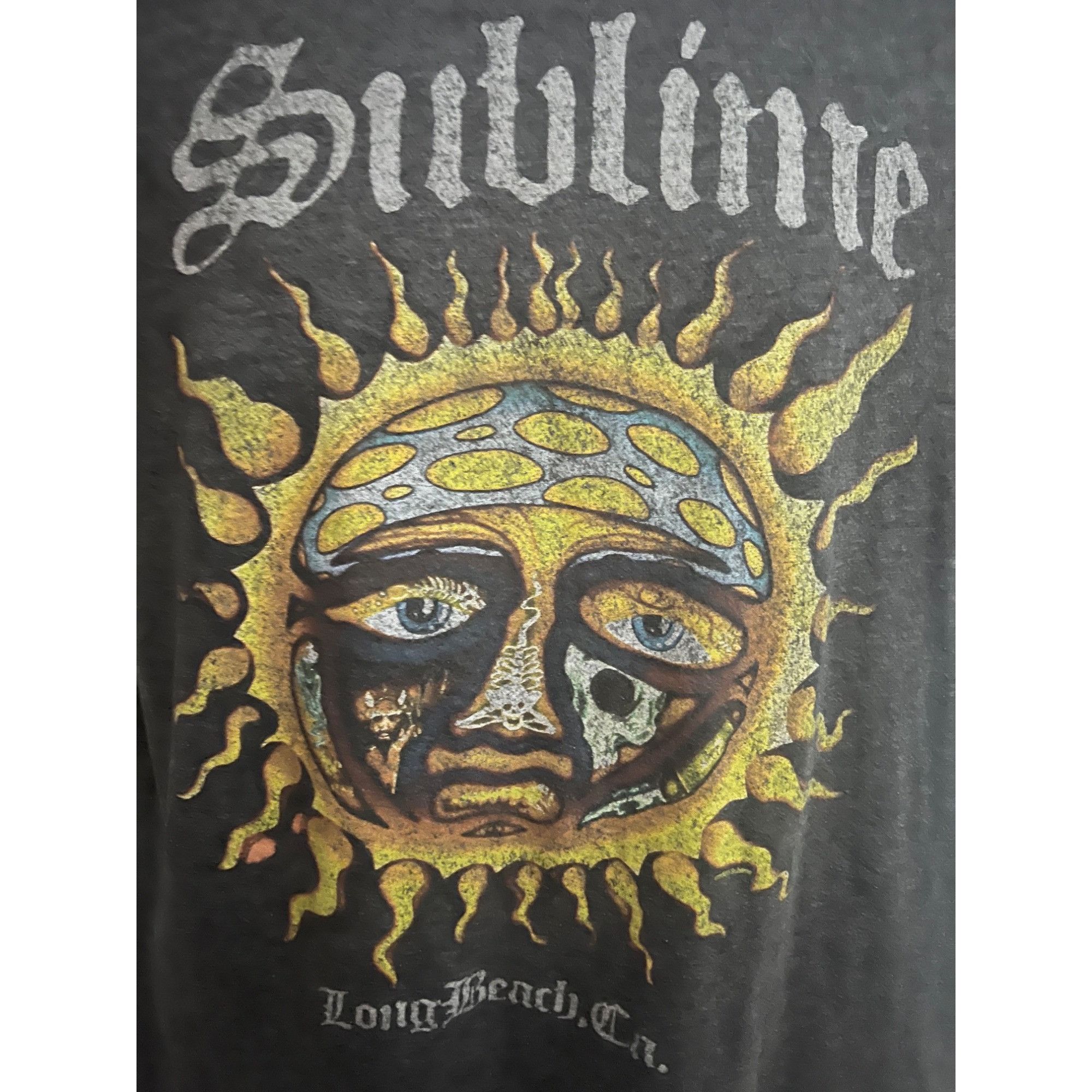 Sublime Sublime Long Beach Rock Band Music Gray Sun Graphic T-Shirt Size US S / EU 44-46 / 1 - 5 Thumbnail