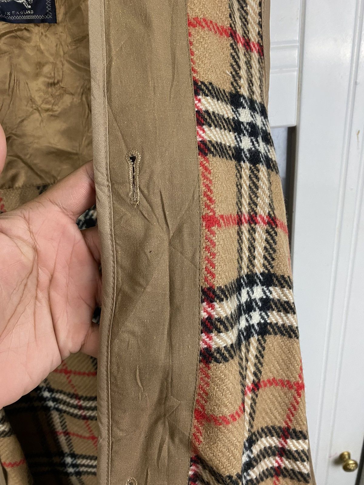 Burberry Prorsum × Vintage Burberrys Nova Check Liner Size US L / EU 52-54 / 3 - 4 Thumbnail