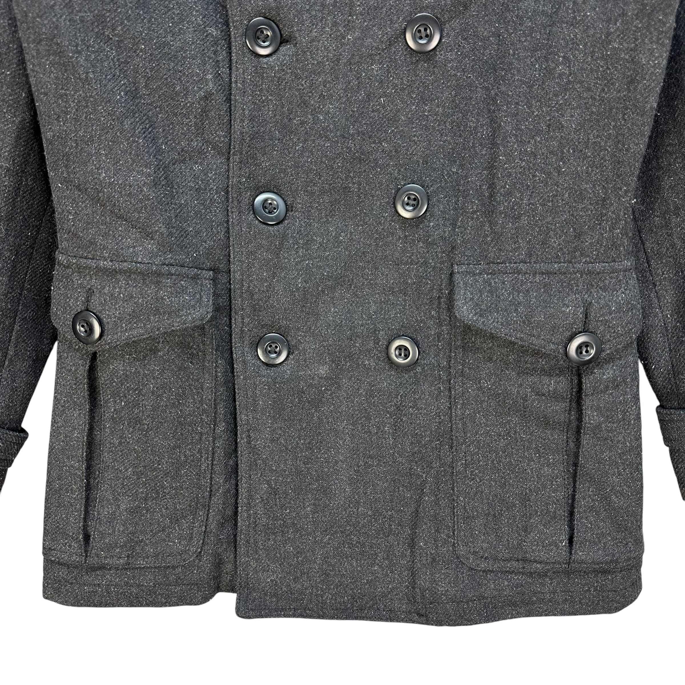 Vanquish VANQUISH Double Breasted Coat Wool Jacket #A64-1538 Size US S / EU 44-46 / 1 - 3 Thumbnail