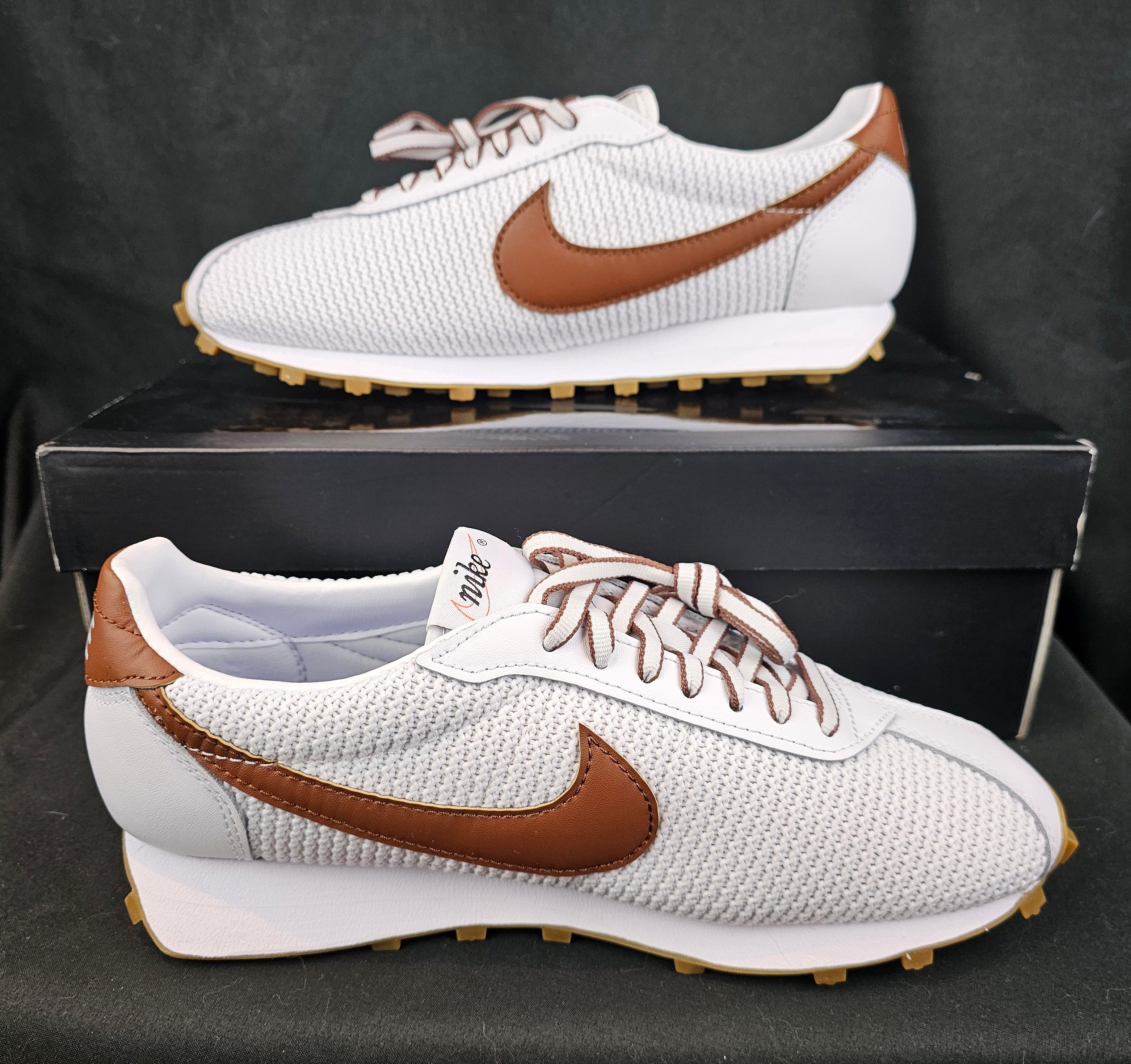 Nike Nike LD-1000 SE Women's White Gum Medium Brown Fauna Brown Size US 8.5 / IT 38.5 - 3 Thumbnail