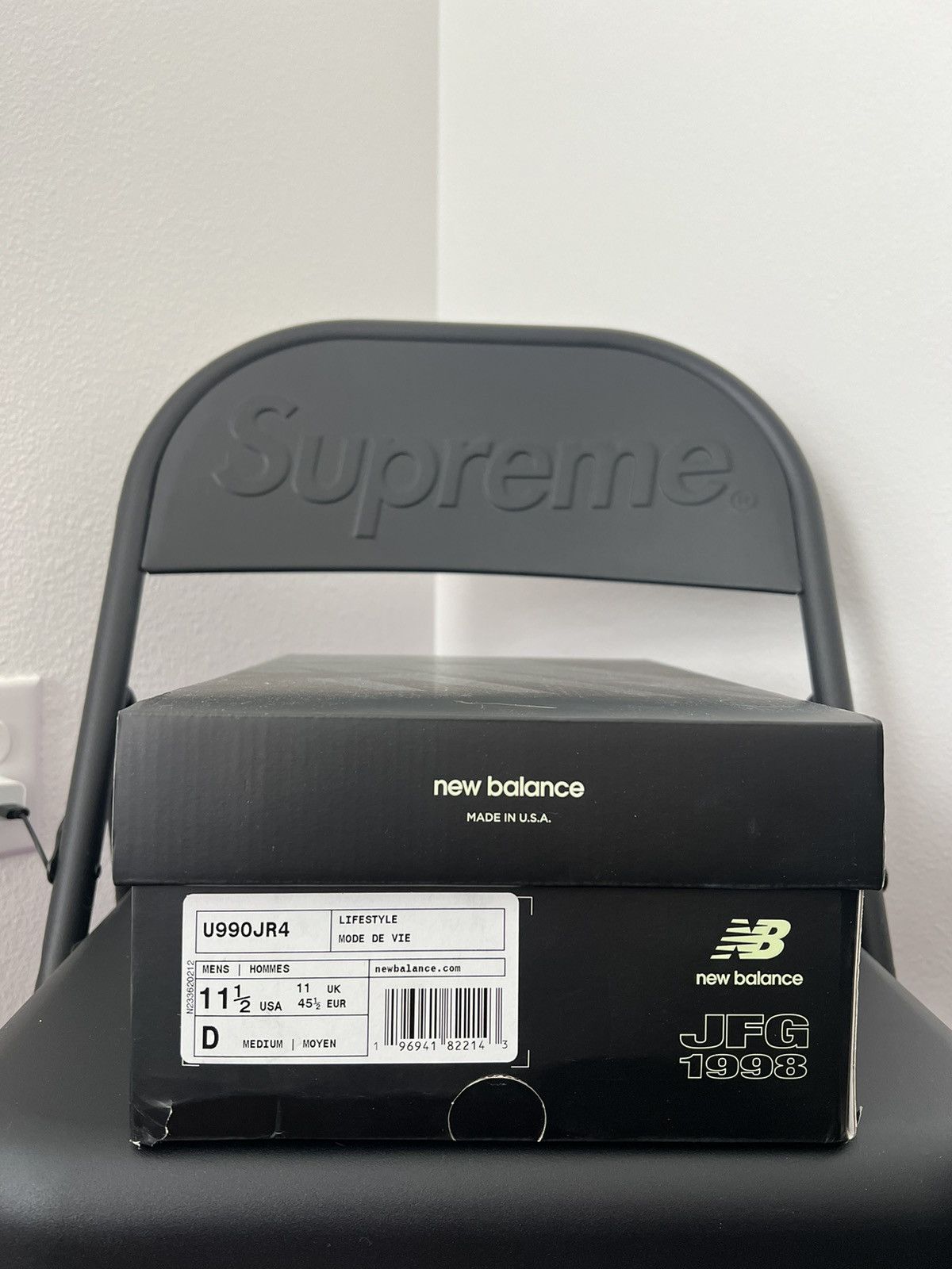 Joe Freshgoods × New Balance Joe fresh goods New balance 990v4 Intro Size US 11.5 / EU 44-45 - 9 Thumbnail