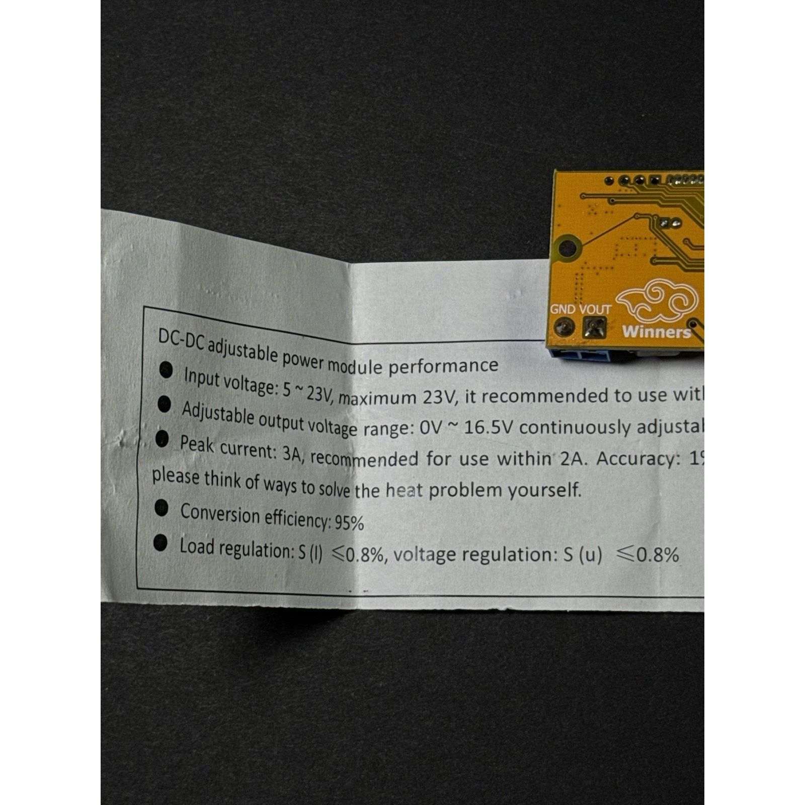 & Other Stories DC-DC Adjustable 3A Step-down Power Supply Module Voltage Size ONE SIZE - 6 Thumbnail