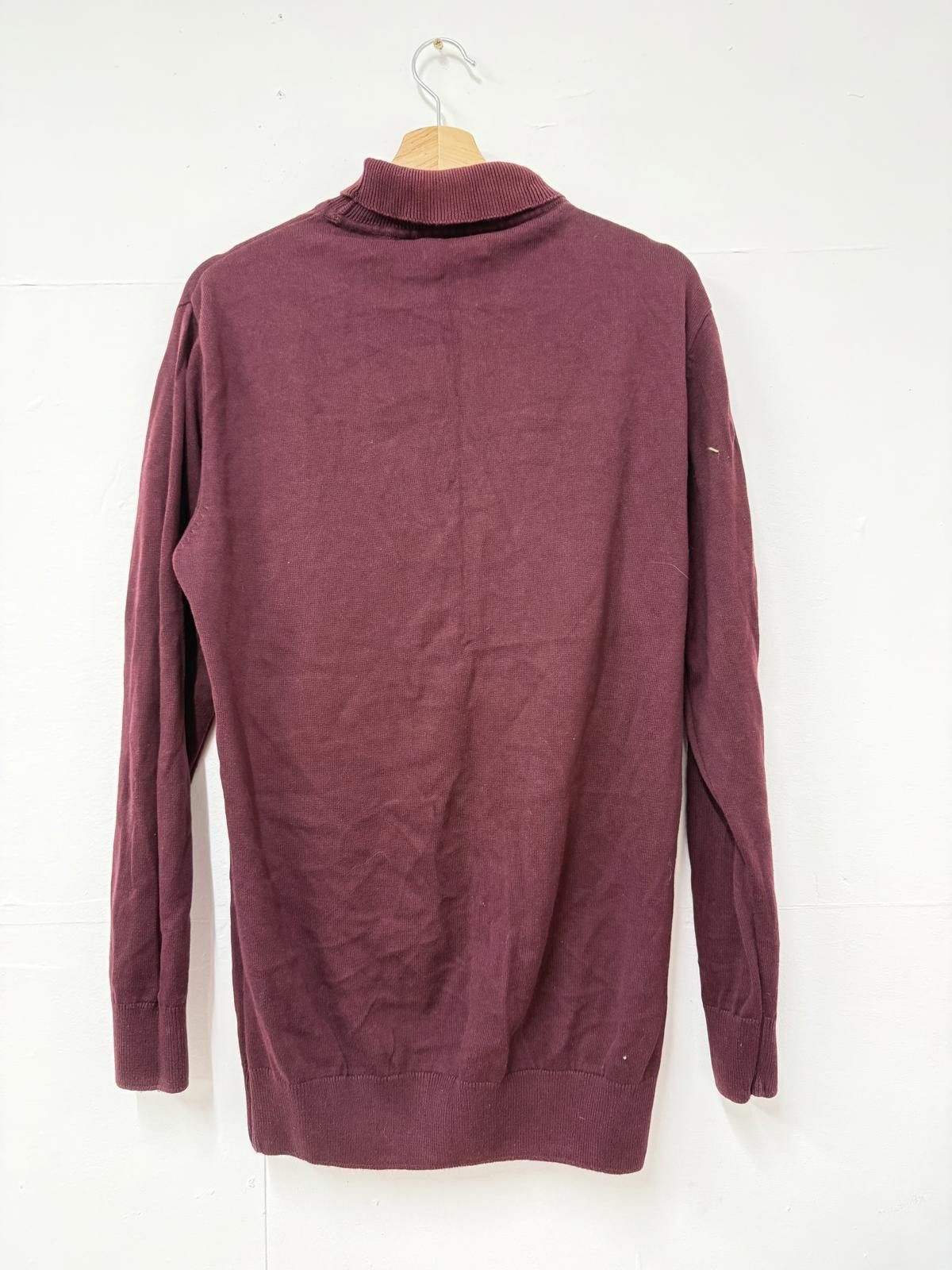 Polo Ralph Lauren Polo Ralph Lauren Custom Fit Burgundy Sweater XL Size US XL / EU 56 / 4 - 4 Thumbnail