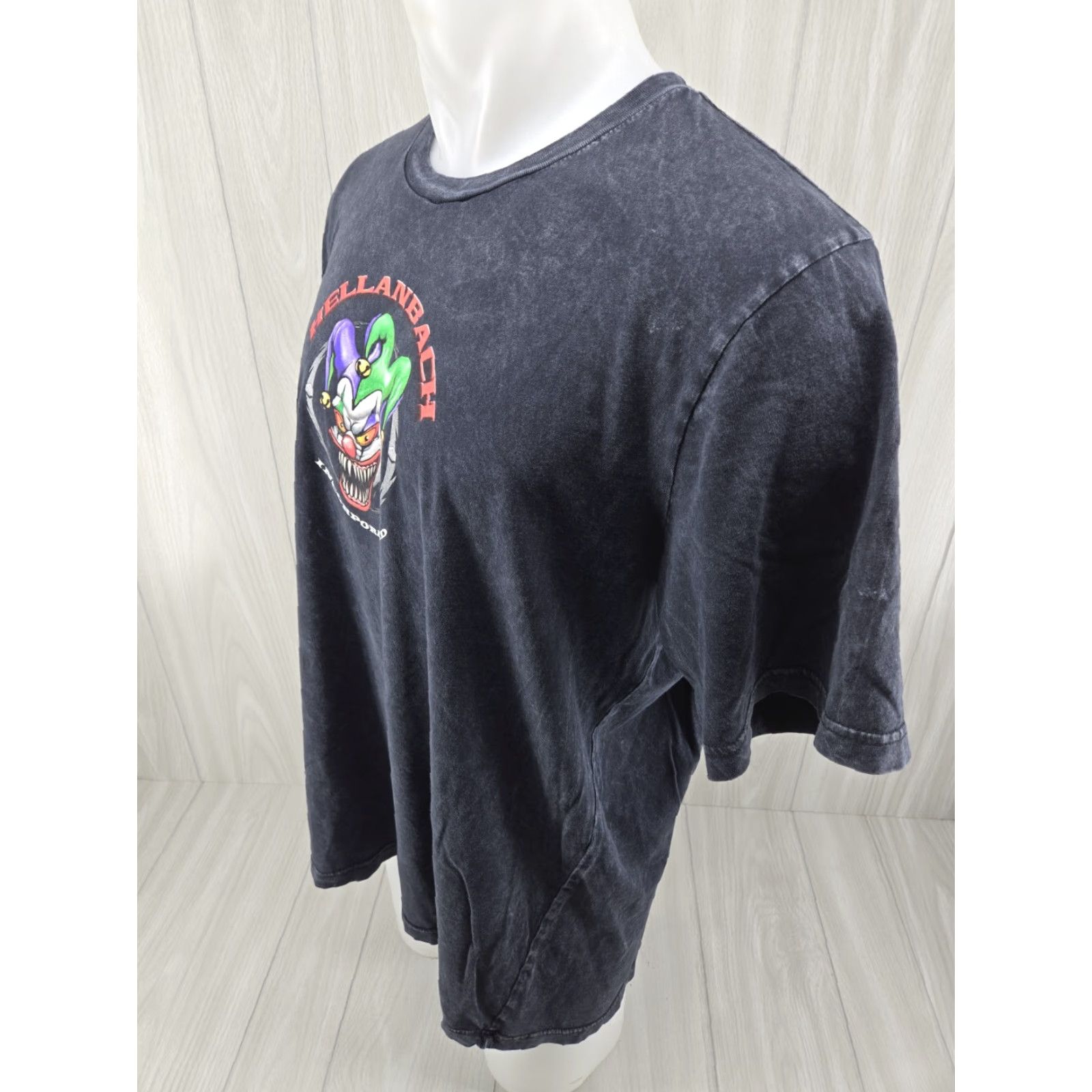 Gildan Hellanbach Incorporated Who's Your Daddy Joker Clown shirt XL Men T-Shirt Black Size US XL / EU 56 / 4 - 4 Thumbnail