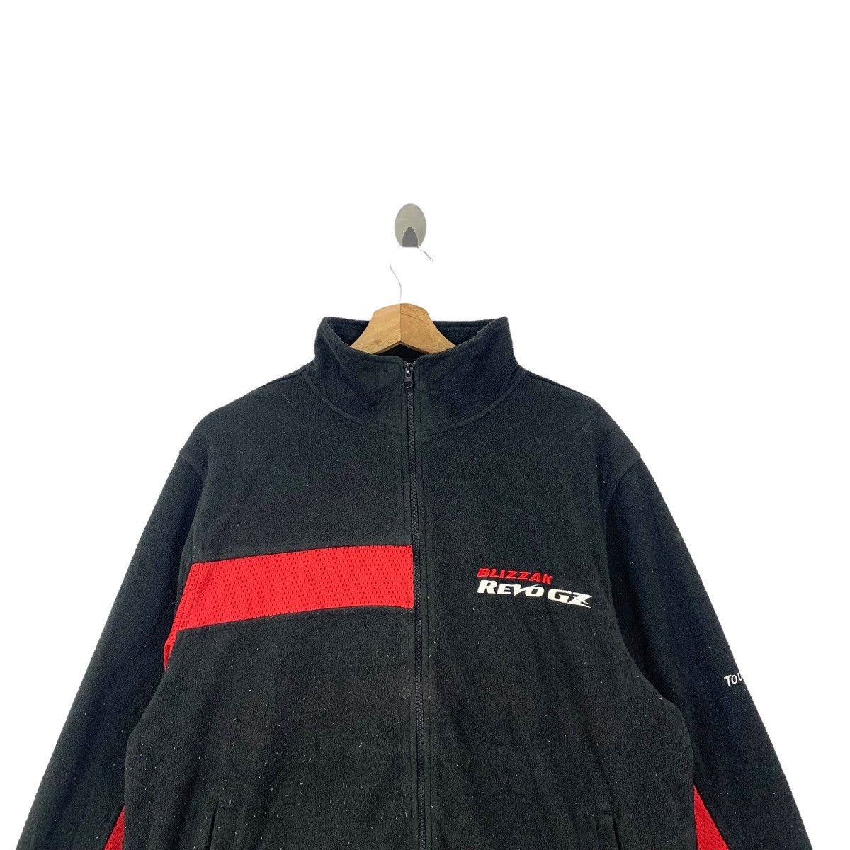 Sports Specialties × Vintage Vintage BRIDGESTONE Blizzak Revo Gz Fleece Sweater Jacket Size US XL / EU 56 / 4 - 3 Thumbnail