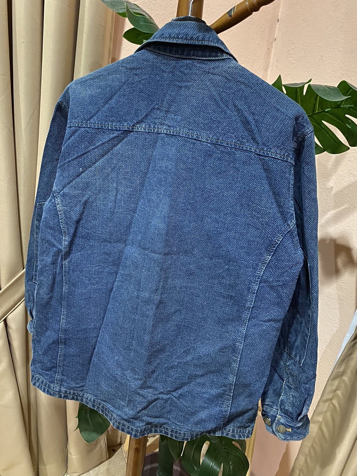 Indigo × Japanese Brand CIMCA Blue Indigo Denim Jacket – Vintage Styled Button-Up Size US M / EU 48-50 / 2 - 10 Thumbnail