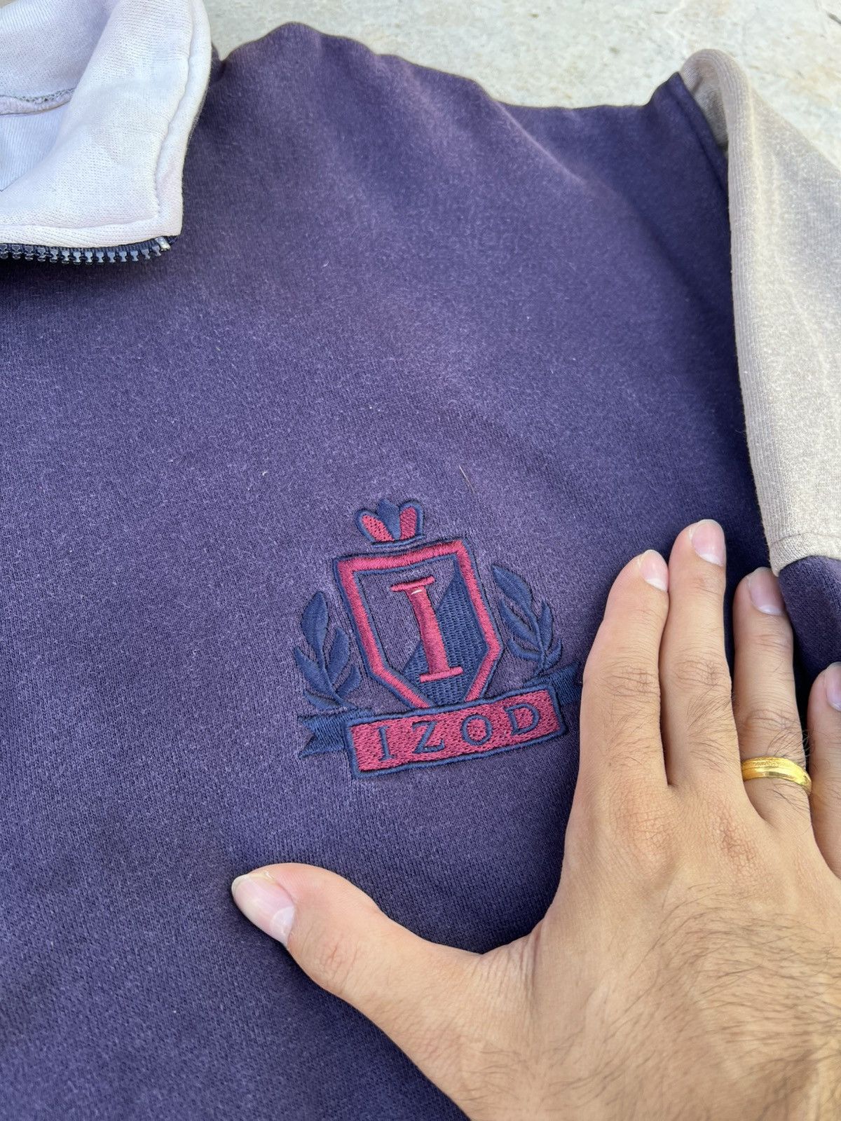 Izod Izod Half Zip Size US L / EU 52-54 / 3 - 5 Thumbnail