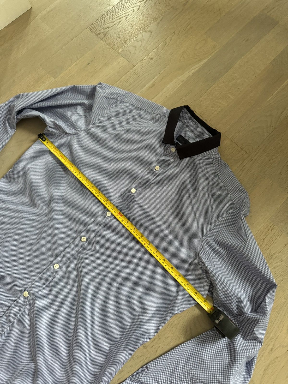 Lanvin LANVIN men shirt SEE REAL TAPE MEASUREMENTS IN PHOTOS Size US L / EU 52-54 / 3 - 4 Thumbnail