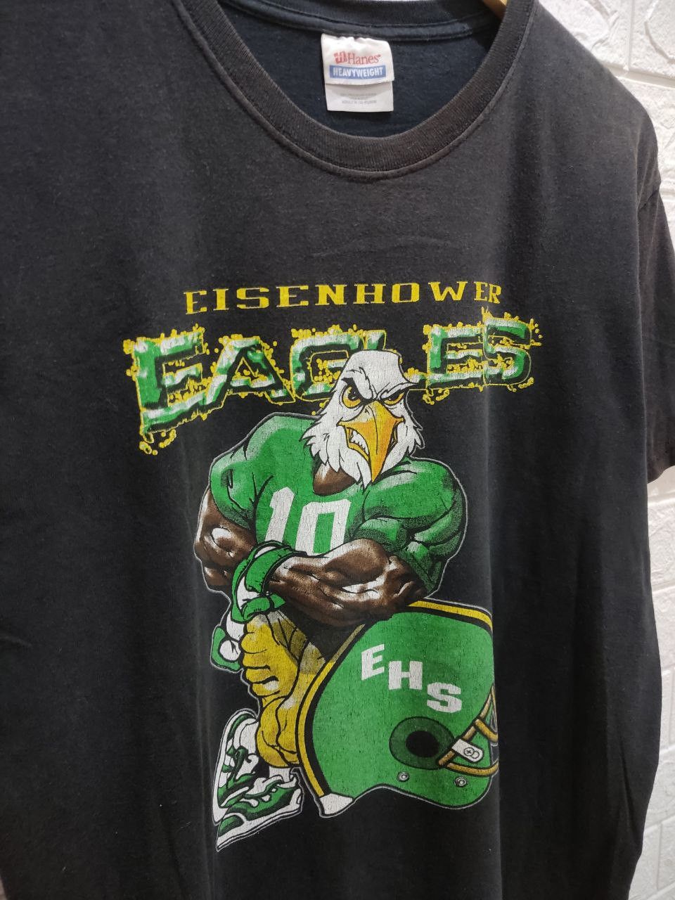 Vintage Vintage EISENHOWER High School Eagle Graphic Tees Size US M / EU 48-50 / 2 - 5 Thumbnail