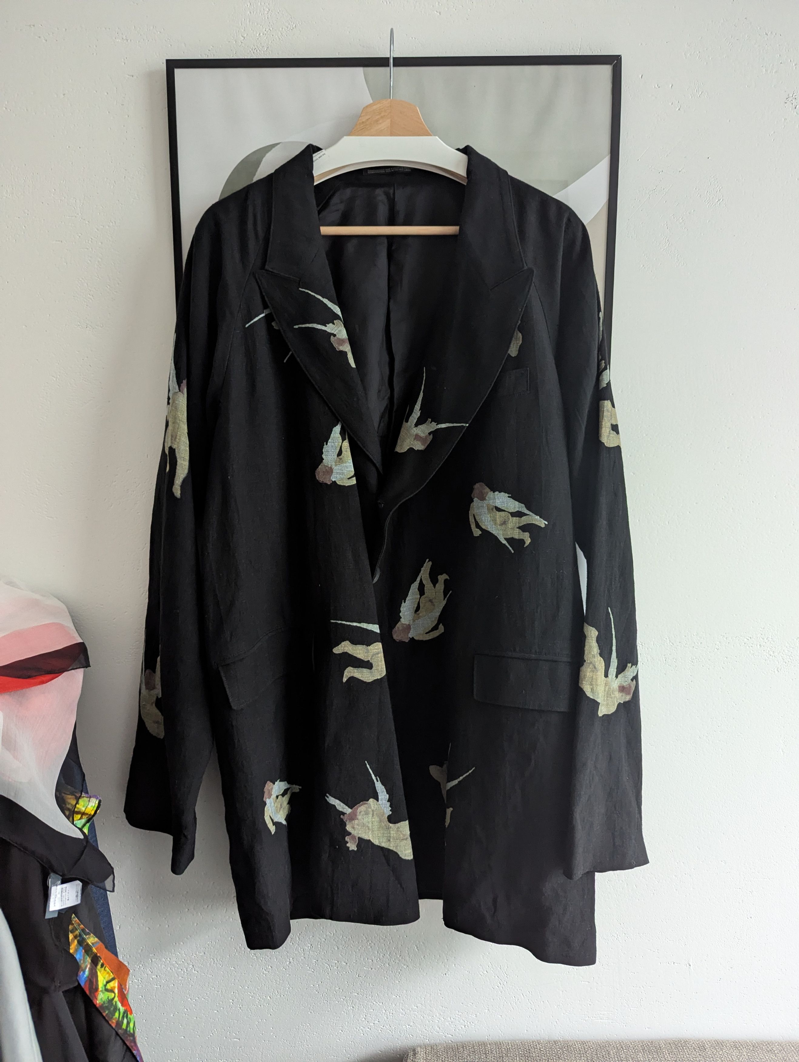 Yohji Yamamoto Yohji Yamamoto pour homme angel patern jacket Size US L / EU 52-54 / 3 - 2 Thumbnail