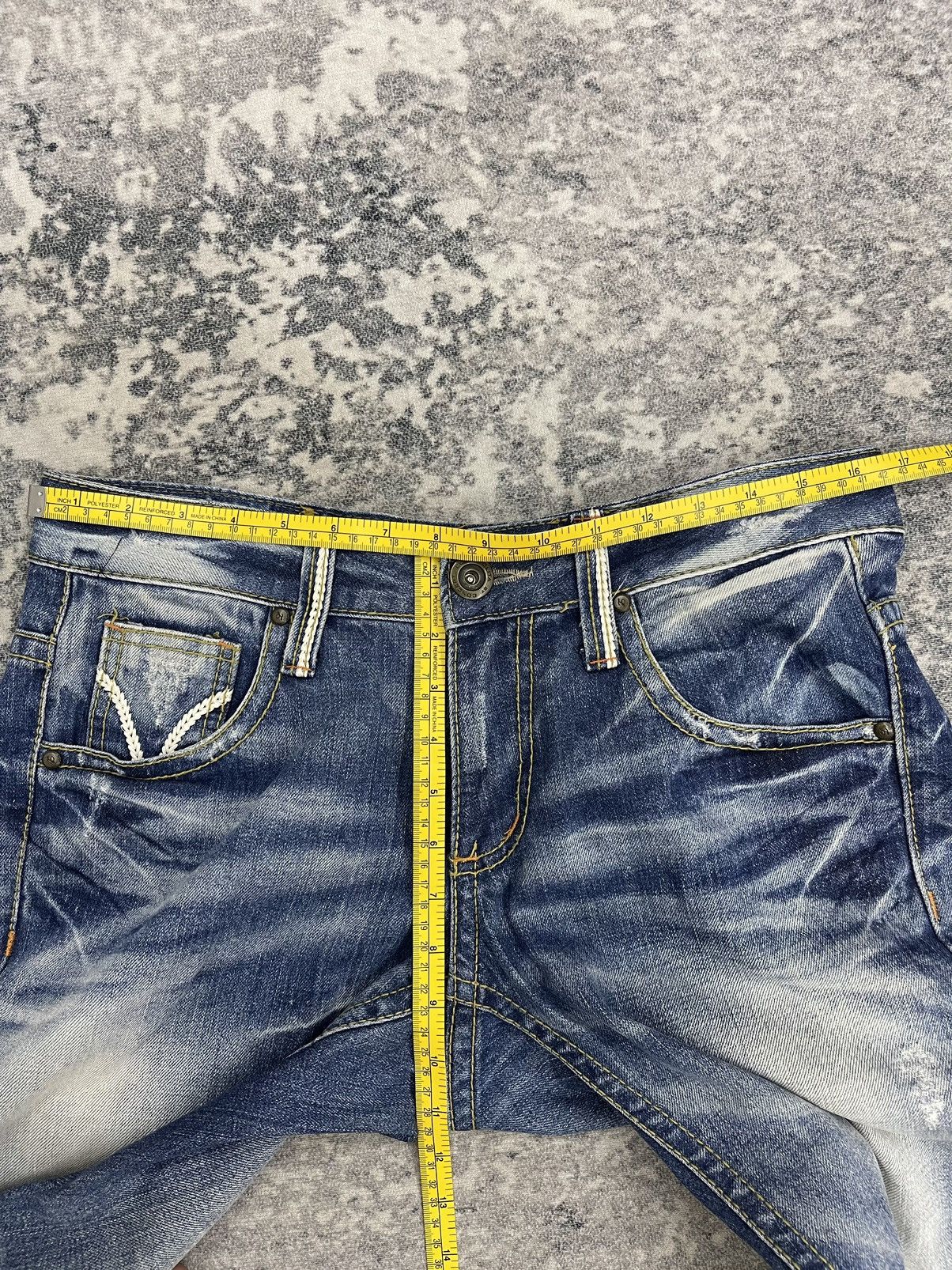 Vintage Vintage Lolita Jeans - Y2K Fairycore Distressed Denim Size US 33 - 16 Thumbnail