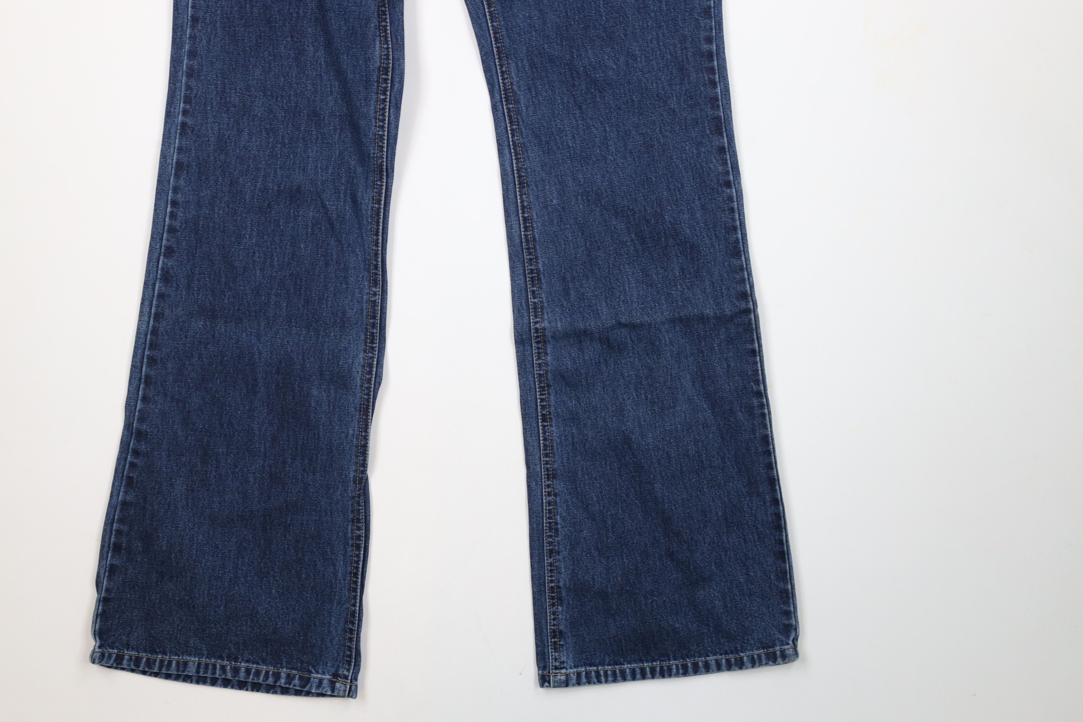 Esprit × Vintage Vintage 90s Y2K Esprit Wide Leg Denim Jeans Blue Cotton Size 28" / US 6 / IT 42 - 4 Thumbnail
