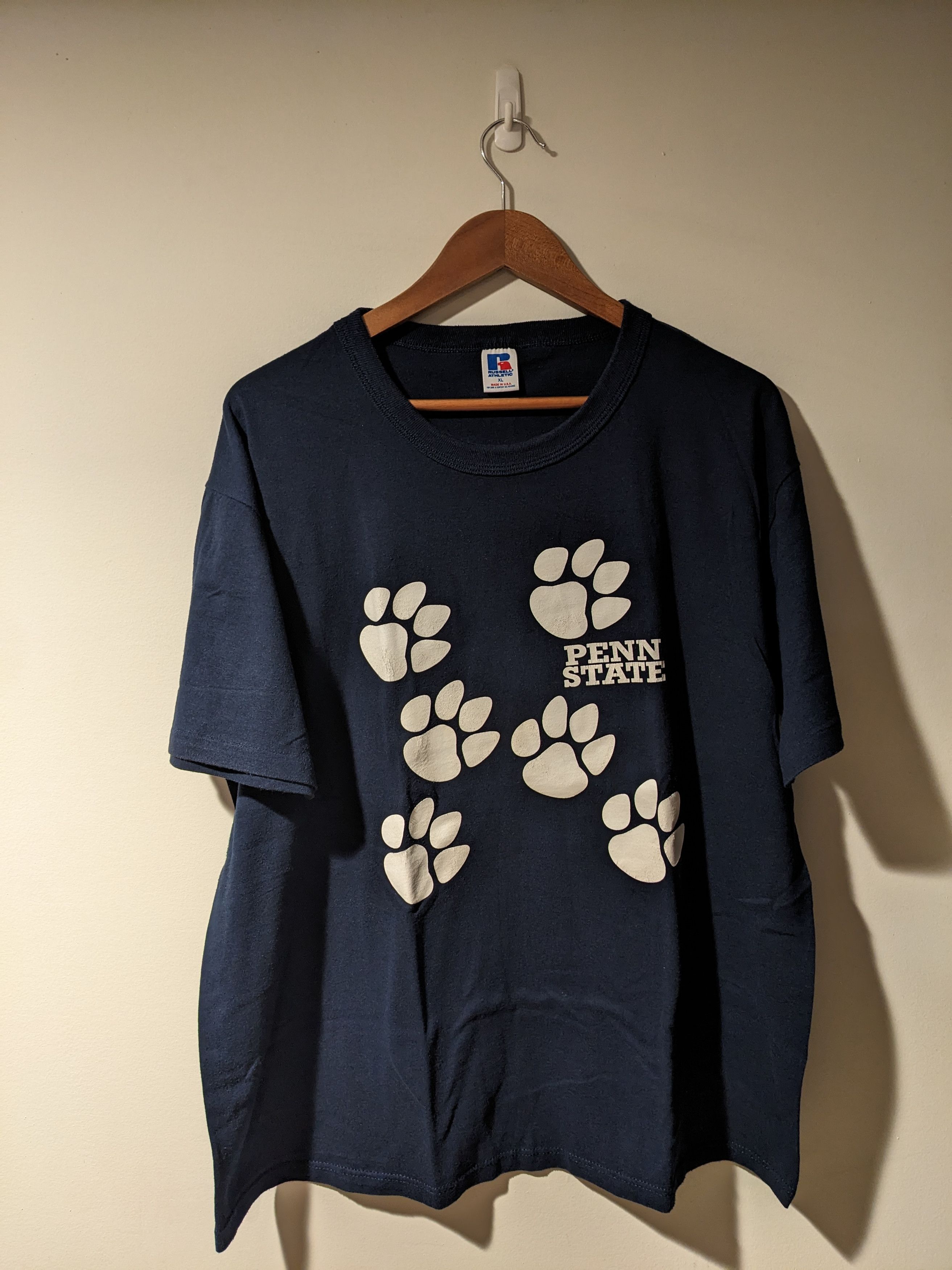 Vintage 90s Penn State University Russell Athletic T-Shirt