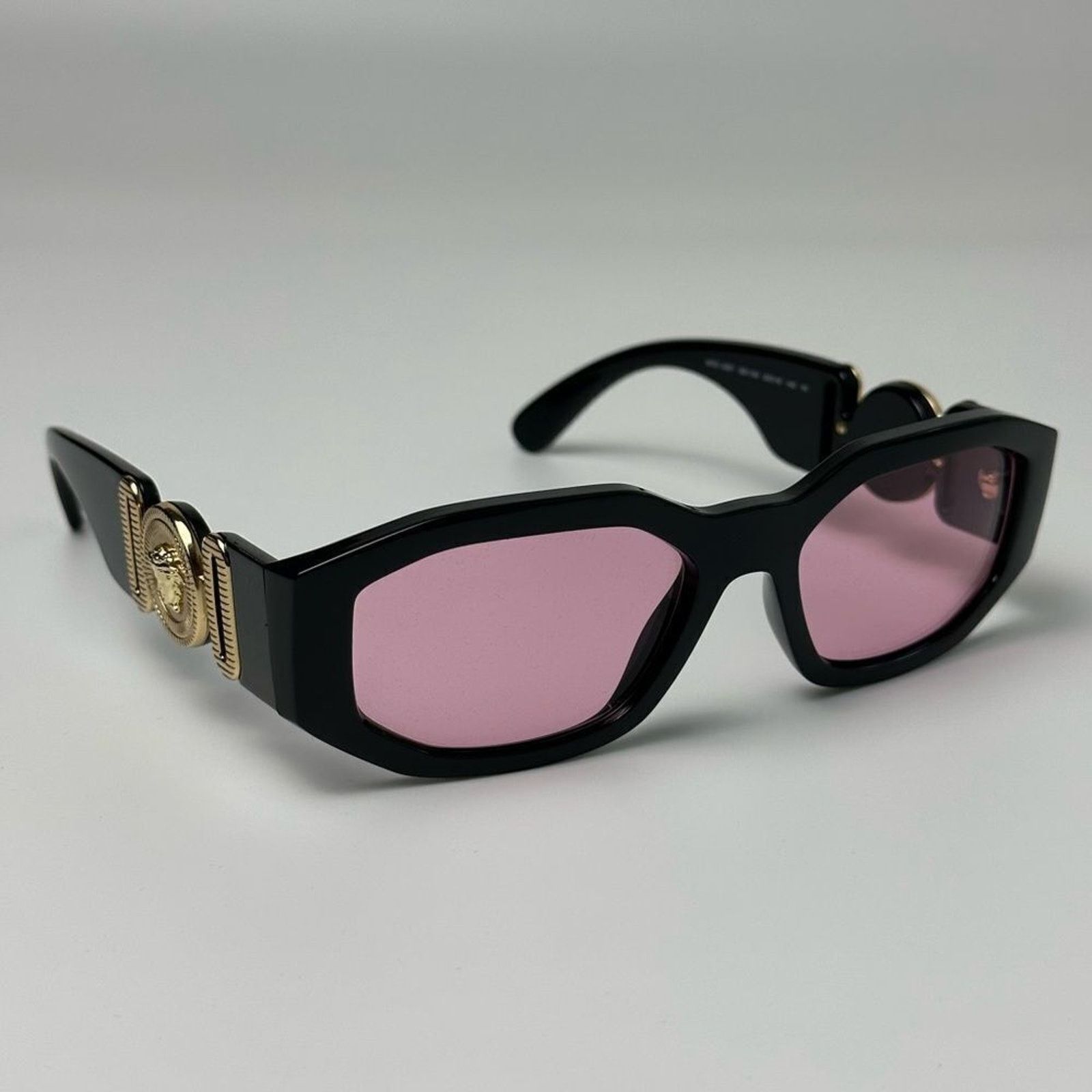 Versace BRAND NEW VERSACE VE4361 GB1/84 Black Pink Unisex Sunglasses Size ONE SIZE - 2 Thumbnail
