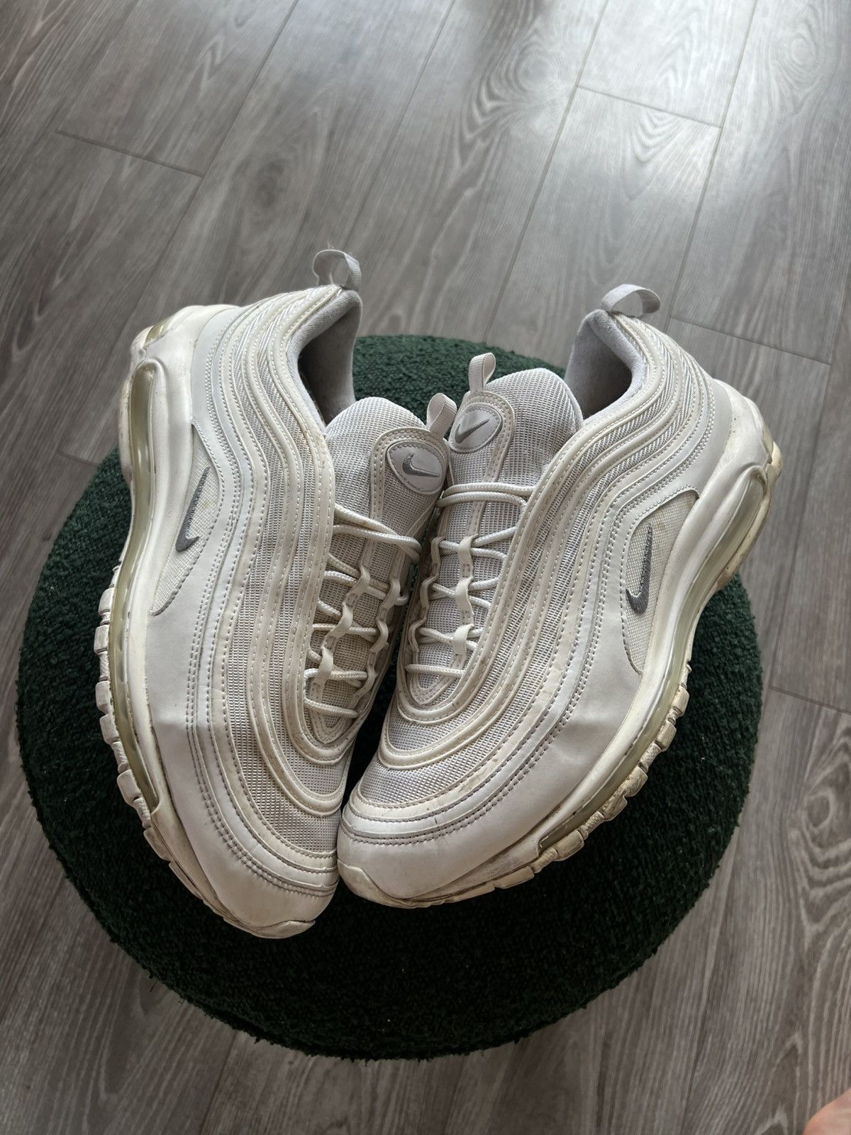 Nike Nike Air Max 97 White Avant Garde Y2k MX Zoom Sneakers Size US 12 / EU 45 - 8 Thumbnail
