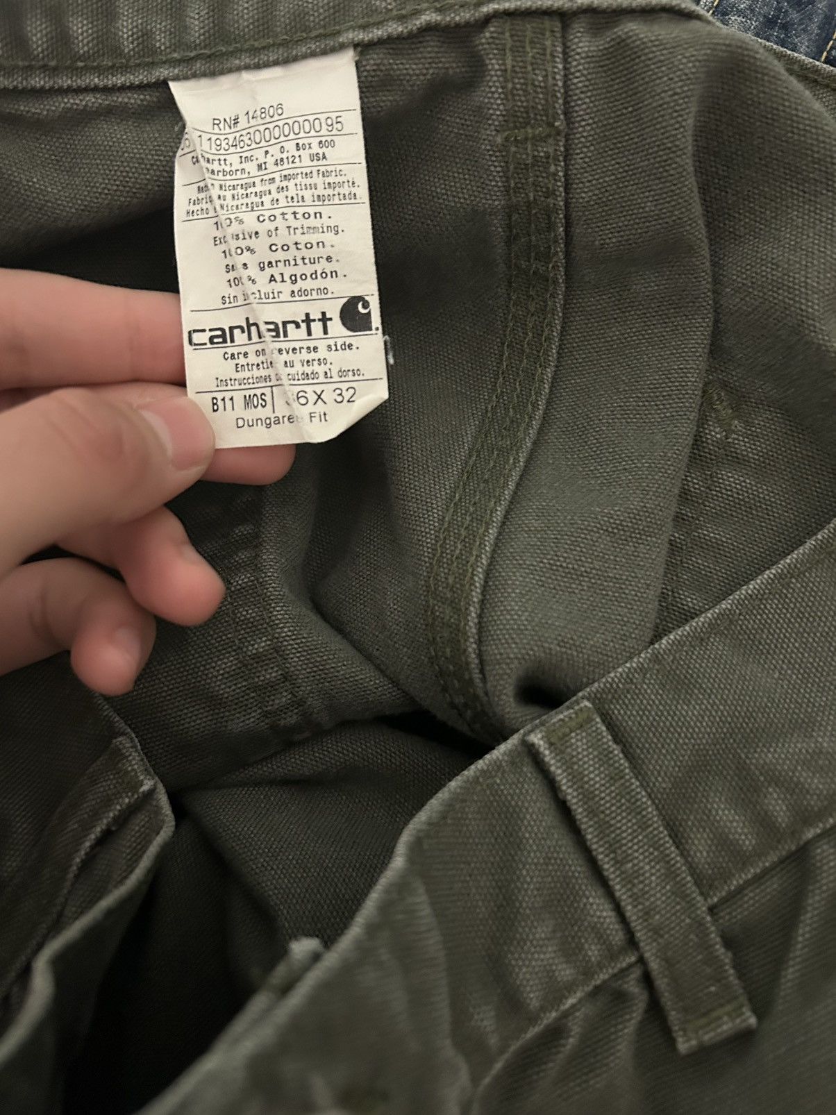 Carhartt Vintage Carhartt Pants Size US 36 / EU 52 - 3 Thumbnail