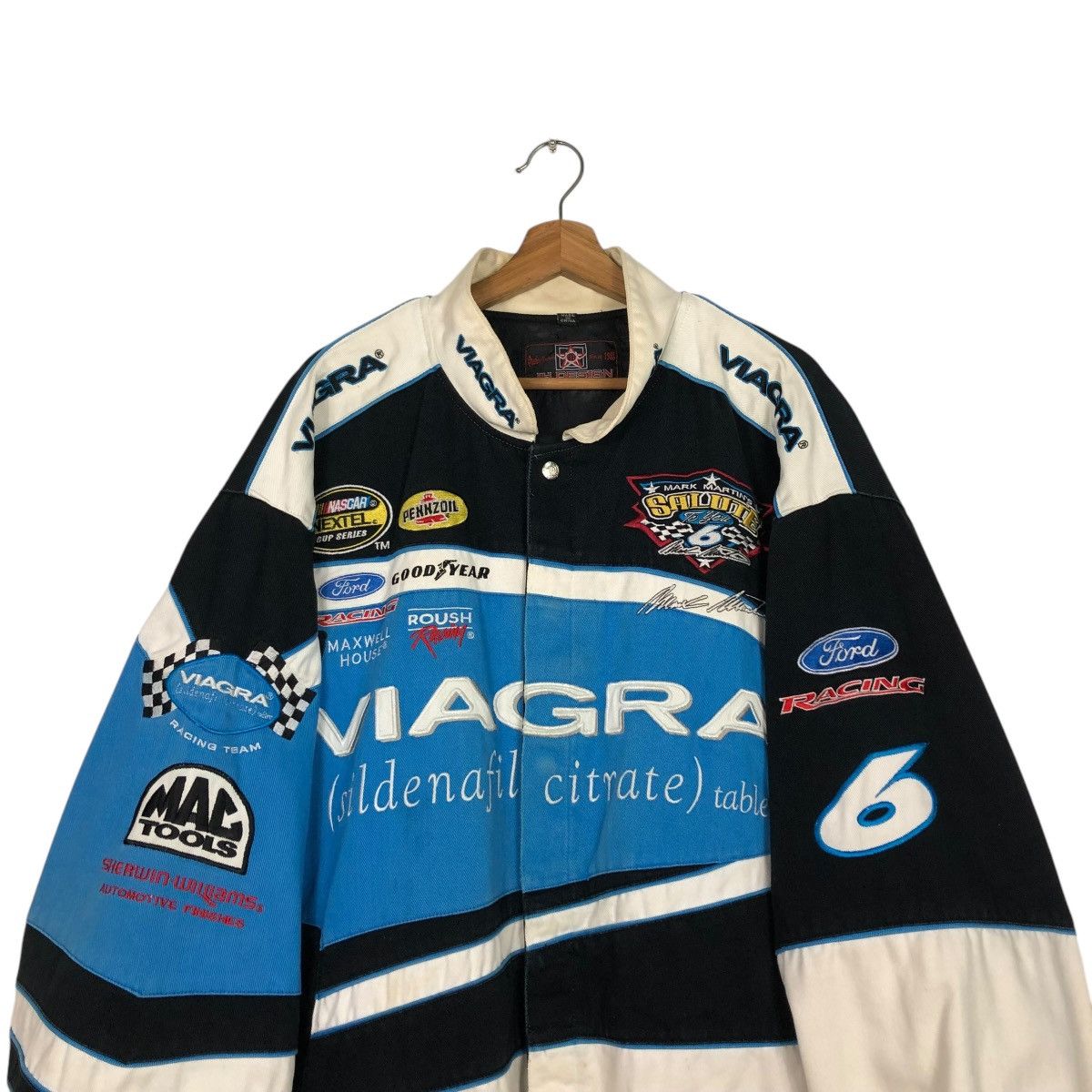 Jeff Hamilton 🔥JEFF HAMILTON OG MARK MARTIN’S VIAGRA KNICKS JACKET Size US XXL / EU 58 / 5 - 12 Thumbnail