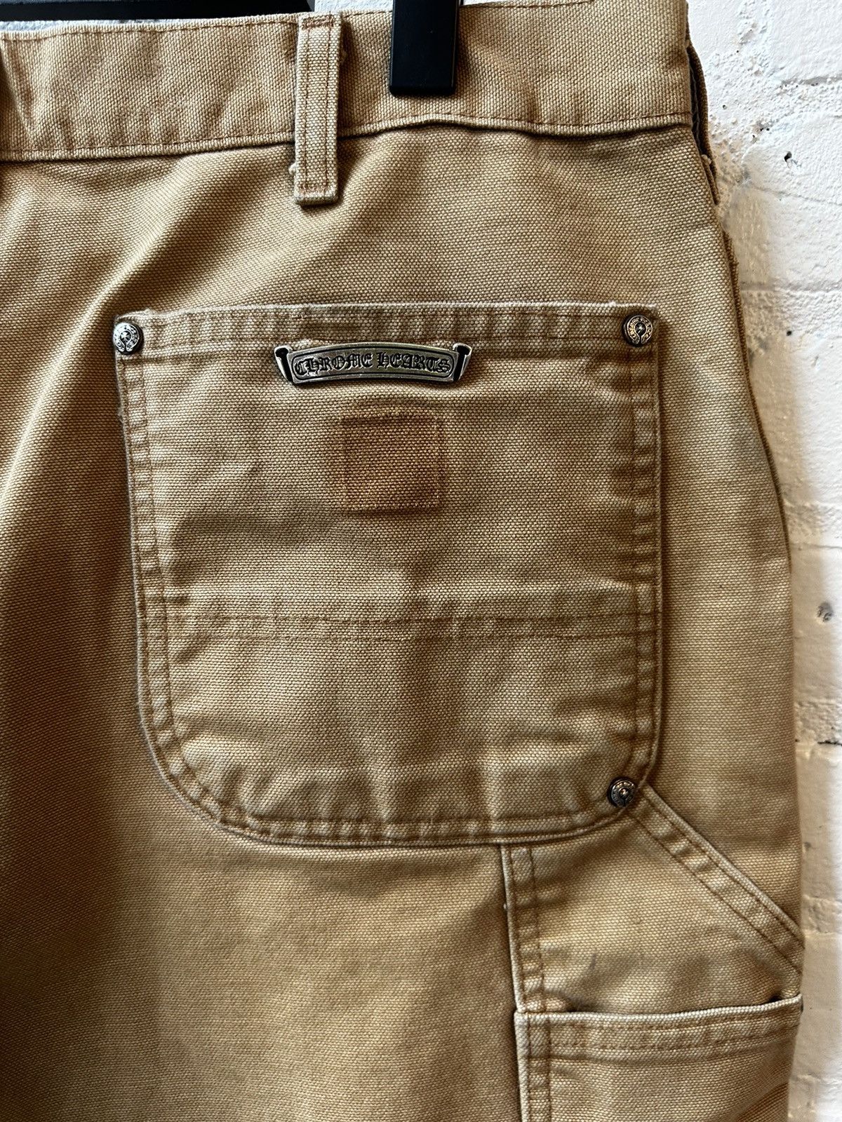 Chrome Hearts CHROME HEARTS CARPENTER CROSS & SEX PATCH JEANS 32 33 34 Size US 32 / EU 48 - 8 Thumbnail
