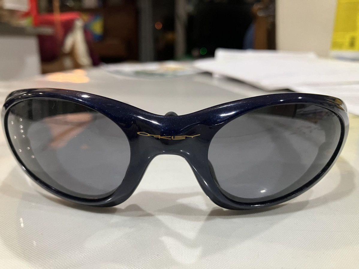 Oakley Oakley Eye Jacket 2.0 Midnight Sunglasses Size ONE SIZE - 4 Thumbnail