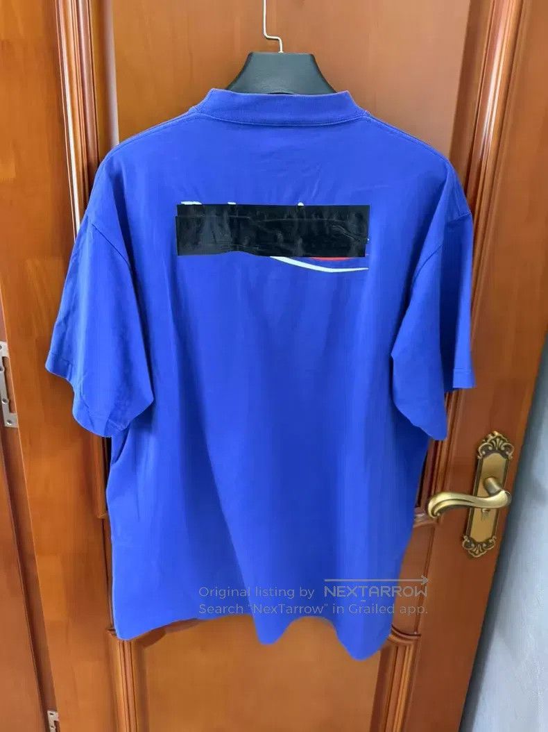 Balenciaga Balenciaga Coca-Cola Tape Short Sleeve T-Shirt Size US M / EU 48-50 / 2 - 2 Thumbnail