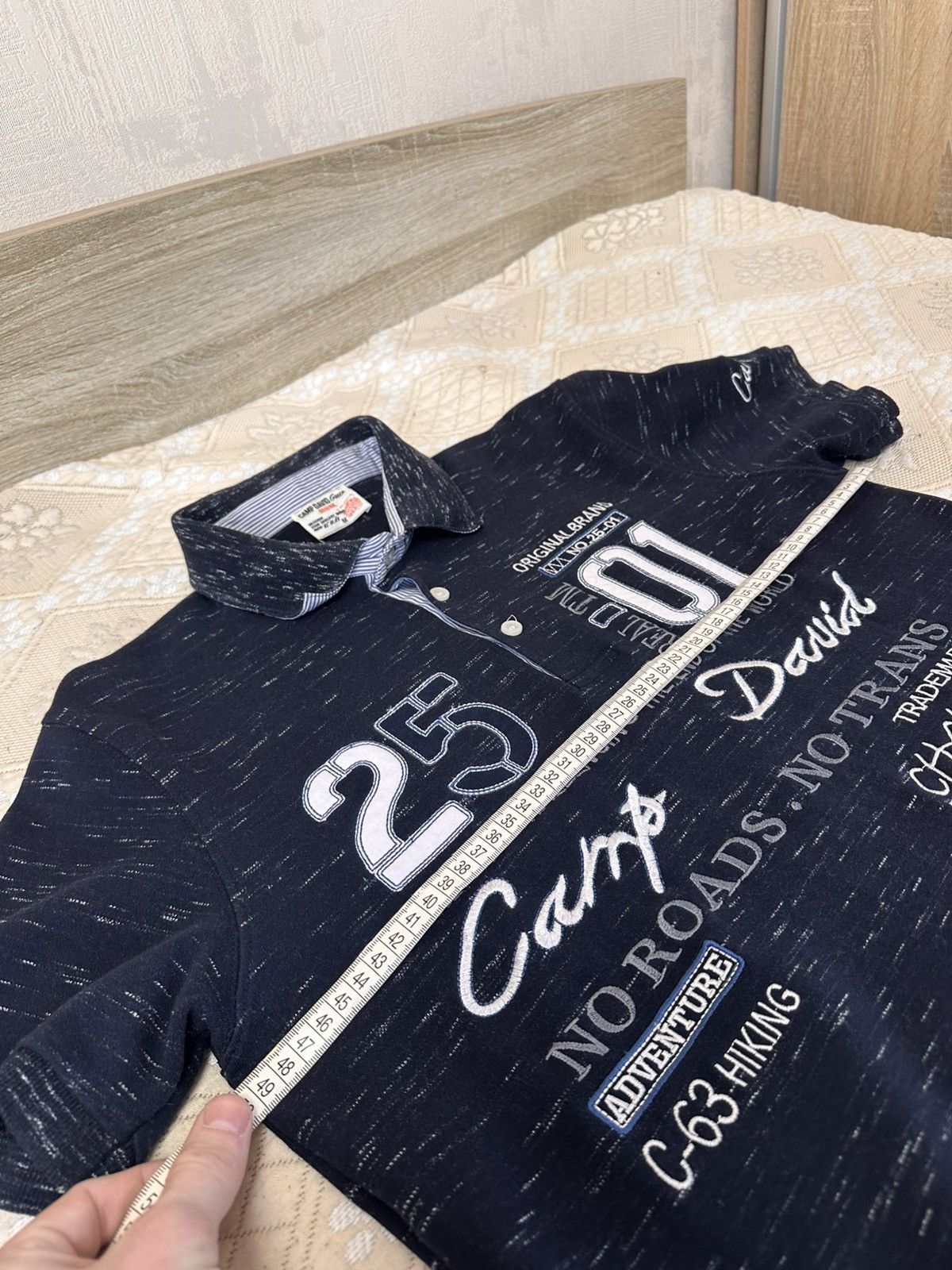 Polo Ralph Lauren 🔥 Camp David Vintage Chief Keef Y2K Ralph Lauren Polo Shirt Size US M / EU 48-50 / 2 - 7 Thumbnail