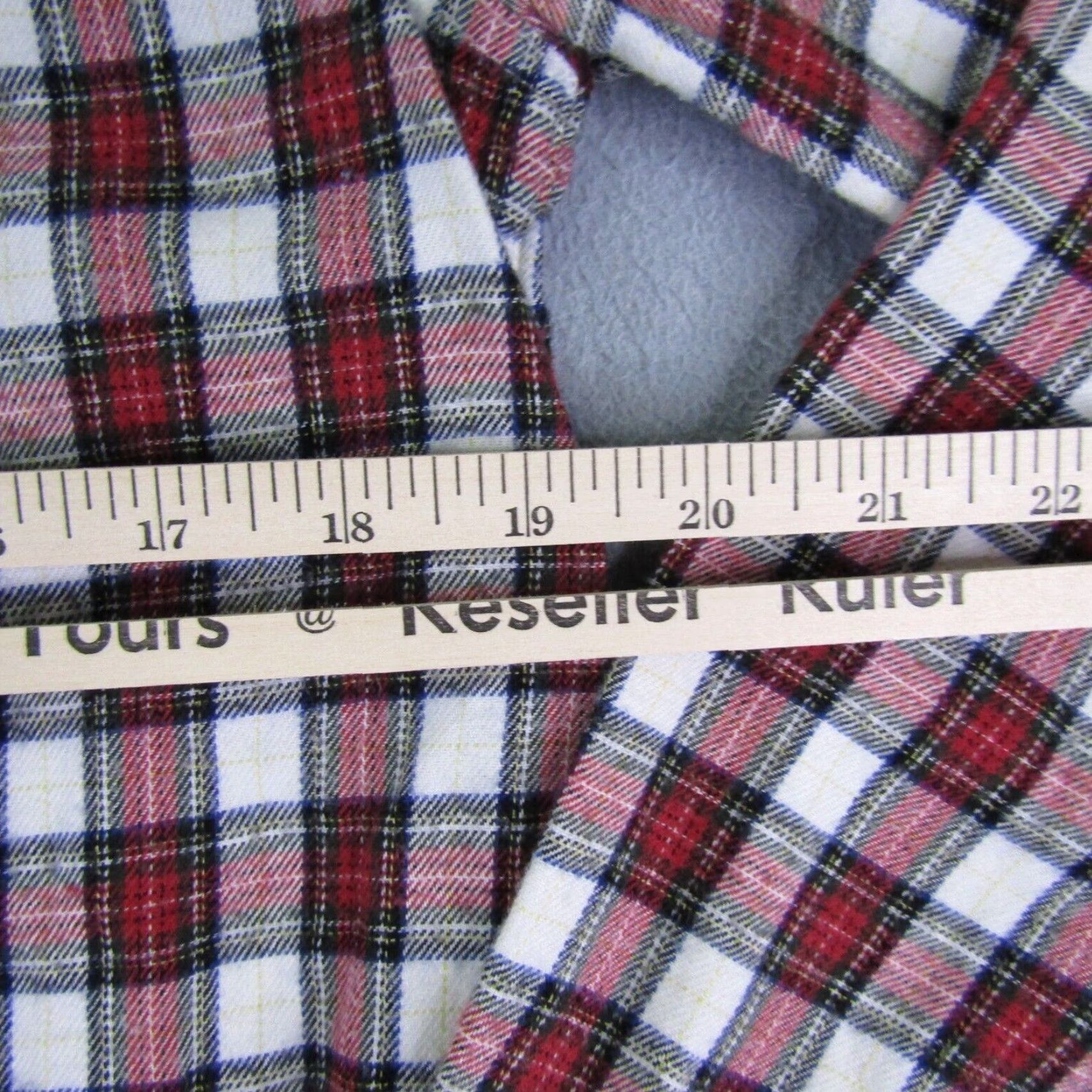 Marine Layer VINTAGE Marine Layer Women’s Flannel Shirt Casual Long Sleeve Button-Up Organic Cotton Red Plaid 90s Womens Size M / US 6-8 / IT 42-44 - 6 Thumbnail