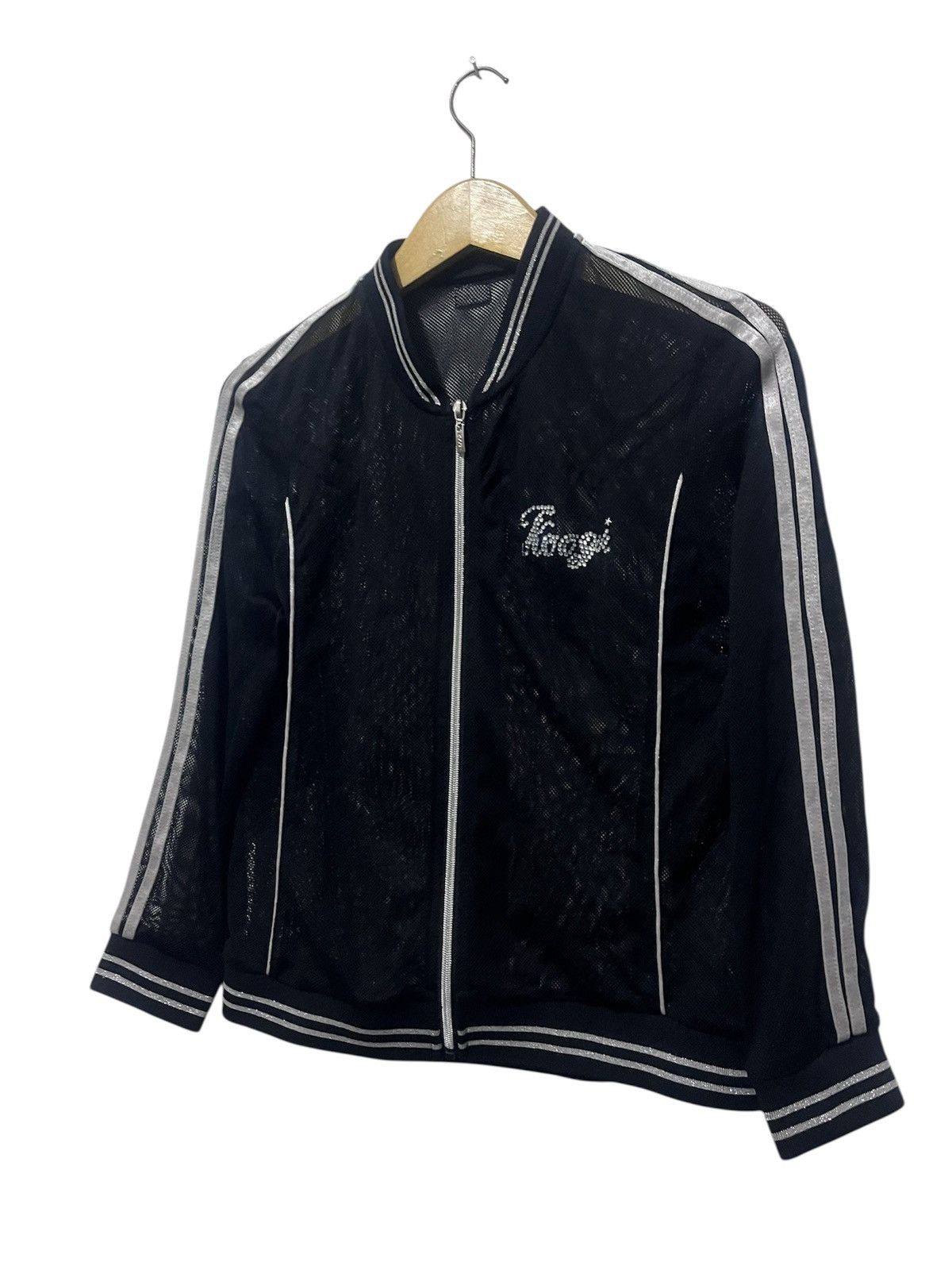 Isamu Katayama Backlash Vintage Koogi Sports Mesh Track Jacket Rhinestone Size US S / EU 44-46 / 1 - 2 Thumbnail