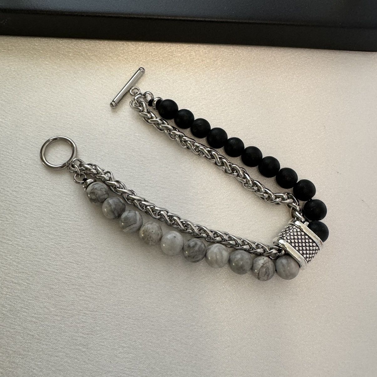 Other 7mm Bead Chain Bracelet for Men Size ONE SIZE - 3 Thumbnail