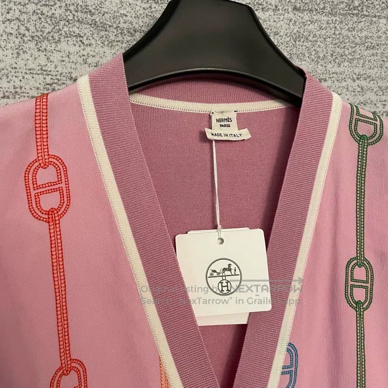 Hermes Hermes Two-Tone Twisted Embroidered Single-Breasted Long S Size XS / US 0-2 / IT 36-38 - 2 Thumbnail