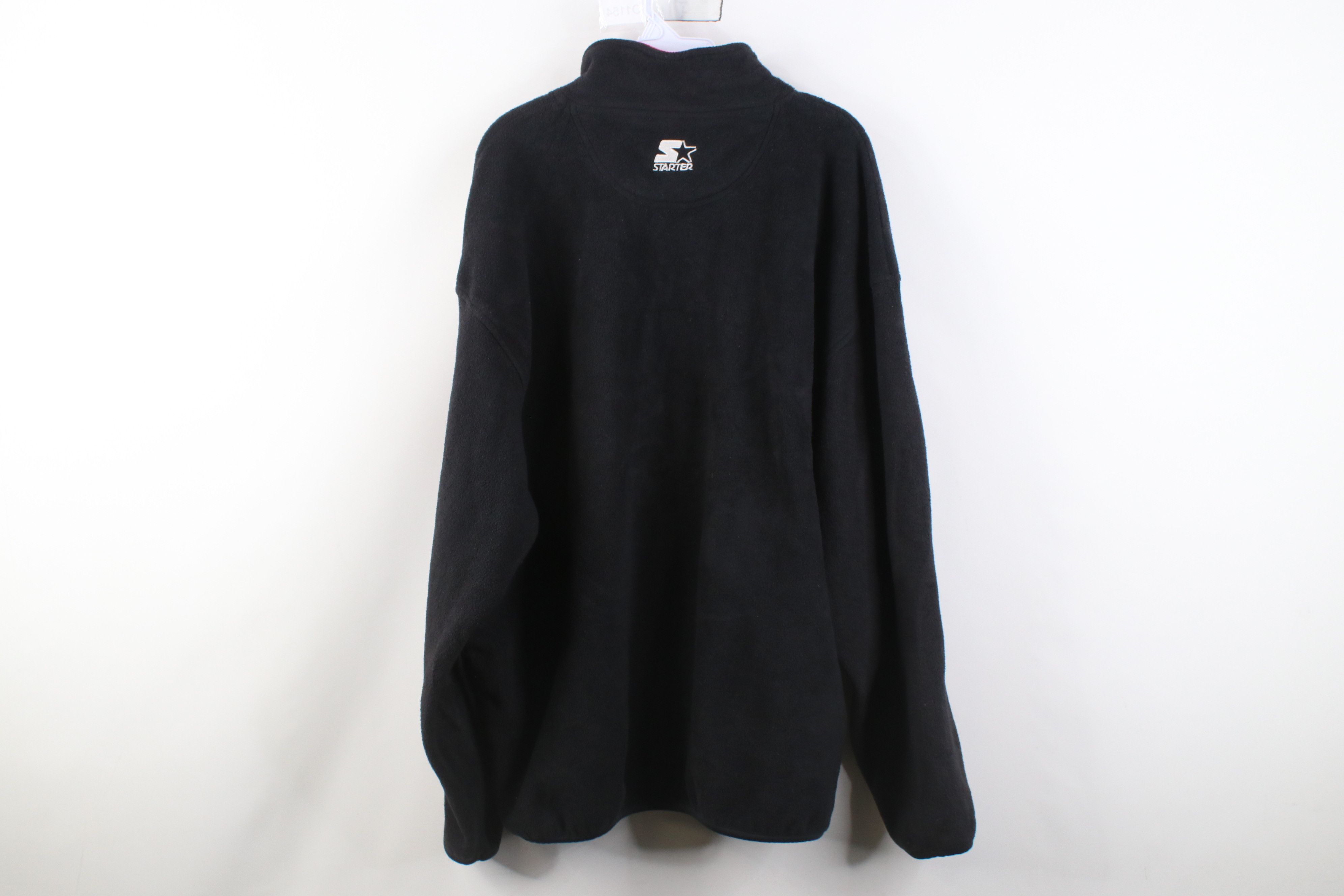 Starter Vintage 90s Starter Red Wings Hockey 1/4 Zip Fleece Sweater Size US XXL / EU 58 / 5 - 13 Thumbnail