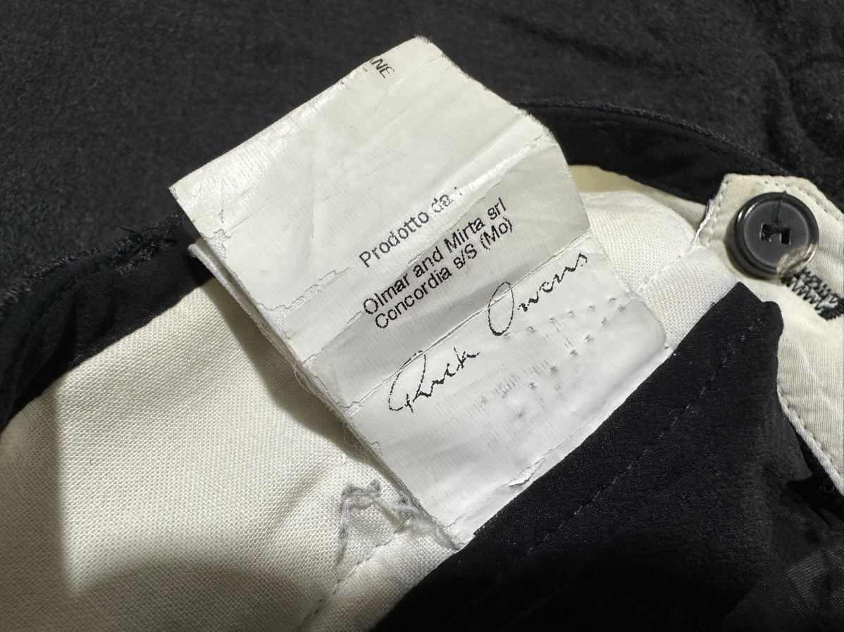Rick Owens 🔥Rick Owens Drop Crotch Wool Trousers Pants Size US 28 / EU 44 - 16 Thumbnail