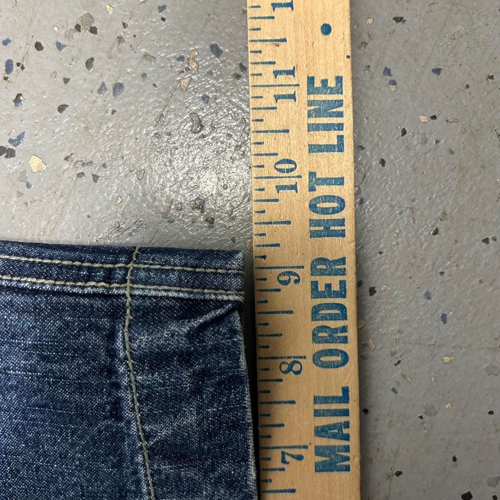 Other Y2K Baggy Dark blue denim jeans with a faded Size US 38 / EU 54 - 7 Thumbnail