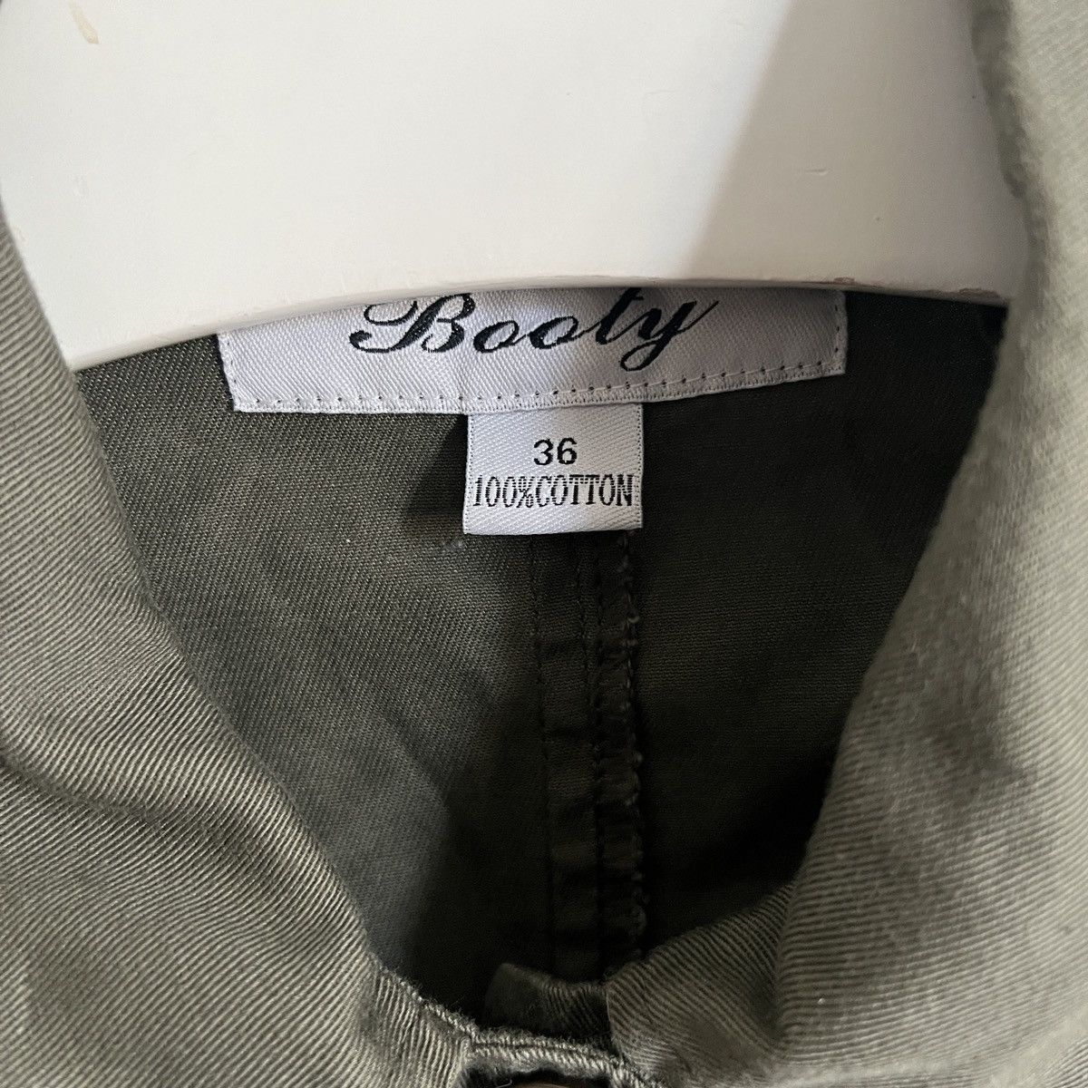 Japanese Brand × Vintage Y2K Olive Jacket Military khaki like diesel jpg junya d&g Size XS / US 0-2 / IT 36-38 - 4 Thumbnail
