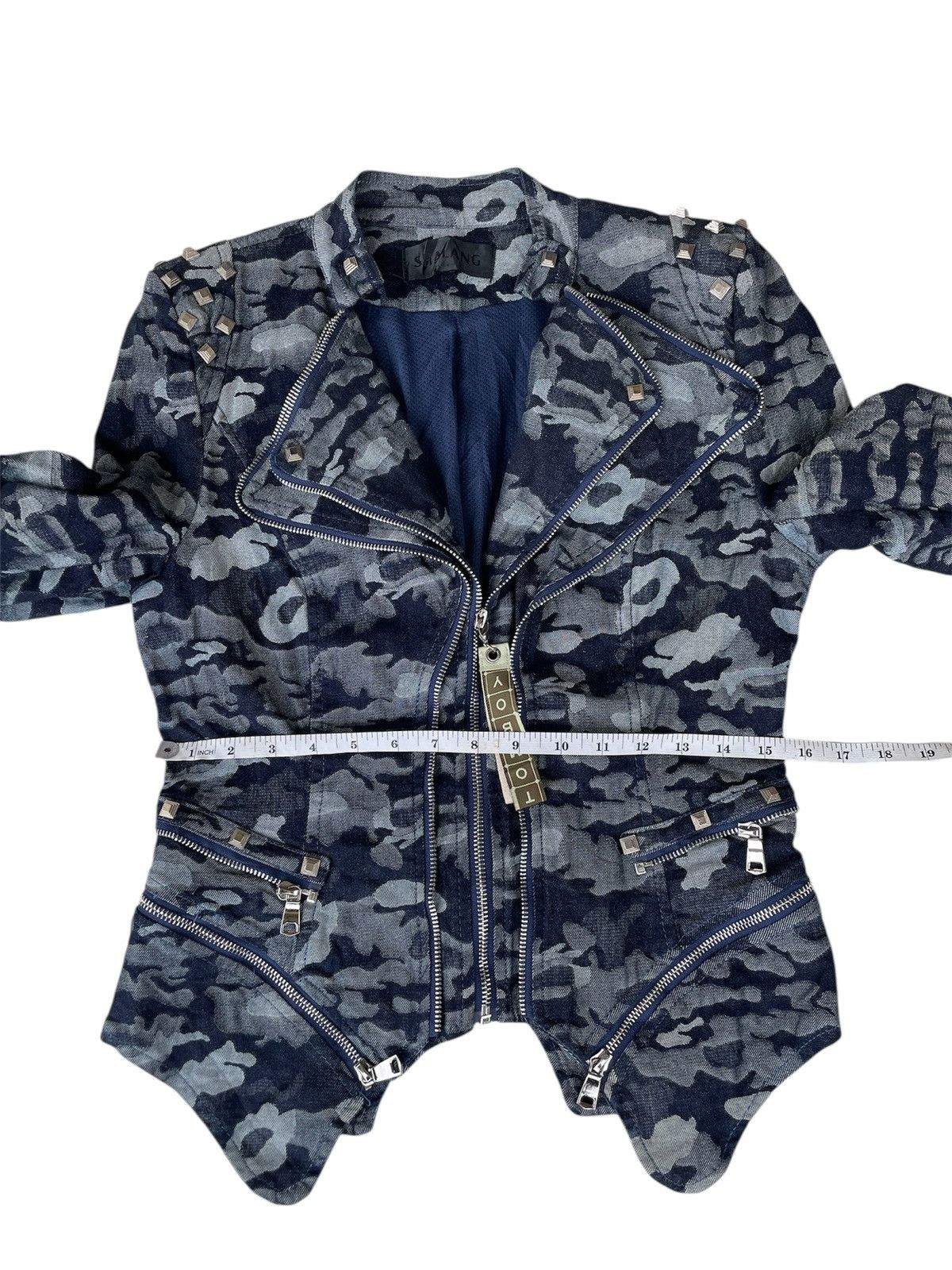 If Six Was Nine Shalang camo Biker Jacket Size US M / EU 48-50 / 2 - 7 Thumbnail