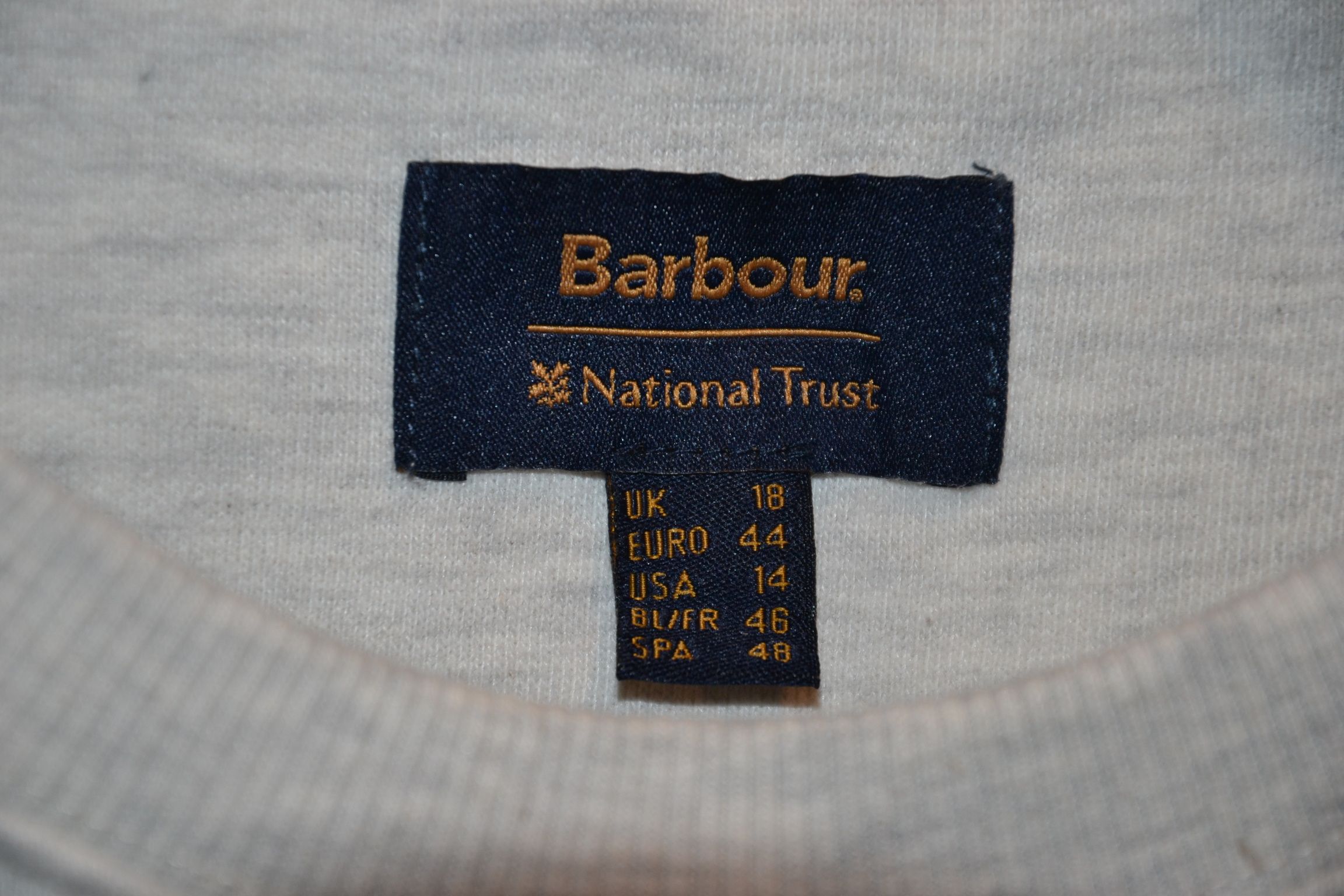 Barbour BARBOUR National Trust Womens Sweatshirt US 14 Hoodie Size XL / US 12-14 / IT 48-50 - 6 Thumbnail