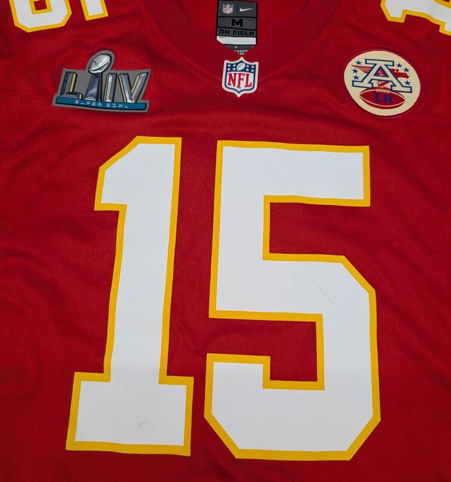 Nike Nike Mahomes Super Bowl LIIV Kansas City Chiefs NFL Jersey Size US M / EU 48-50 / 2 - 2 Thumbnail