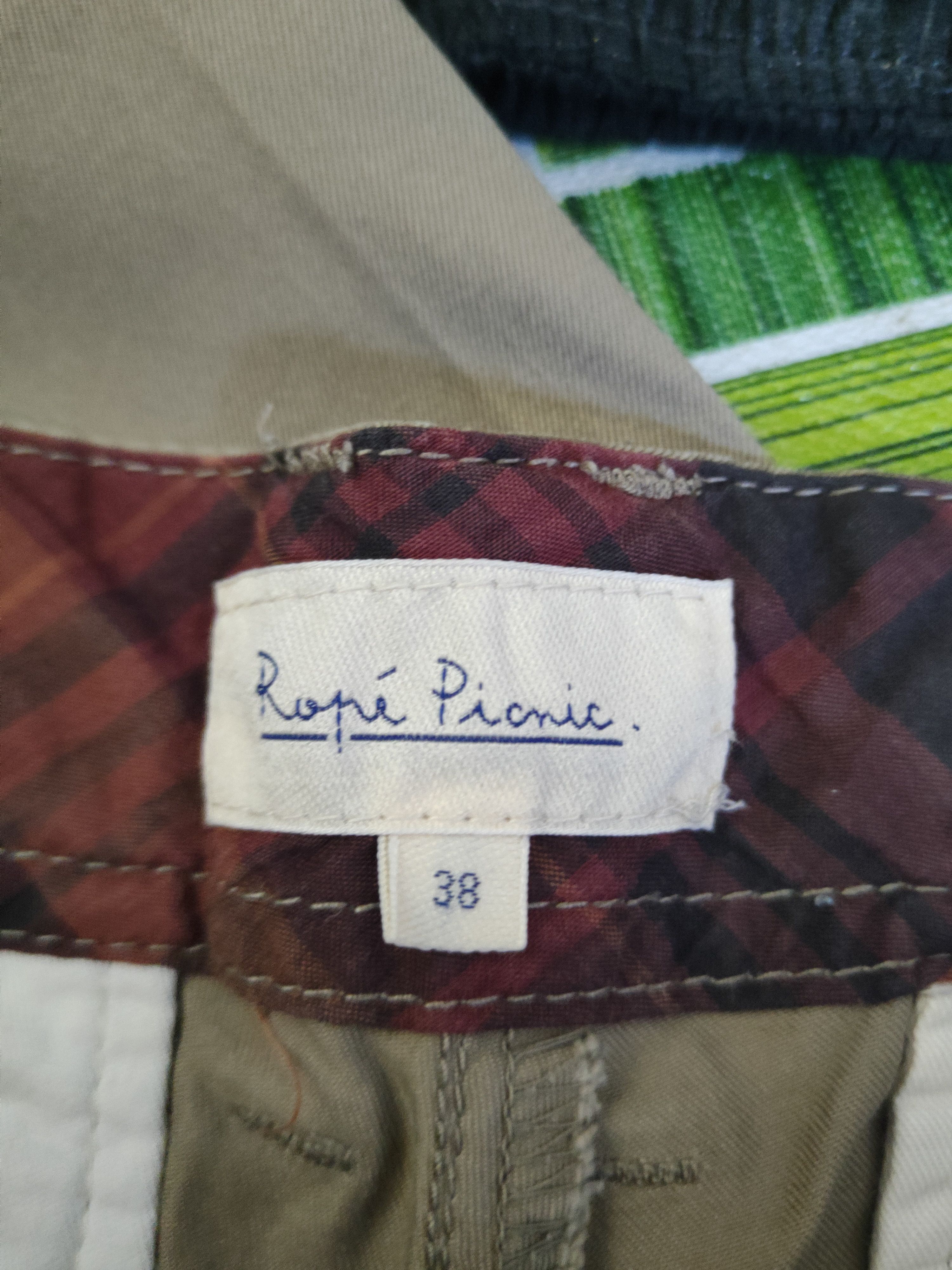 Japanese Brand DL Rope Picnic Beige Multipocket Cargo Pants #2676 Size 28" / US 6 / IT 42 - 13 Thumbnail