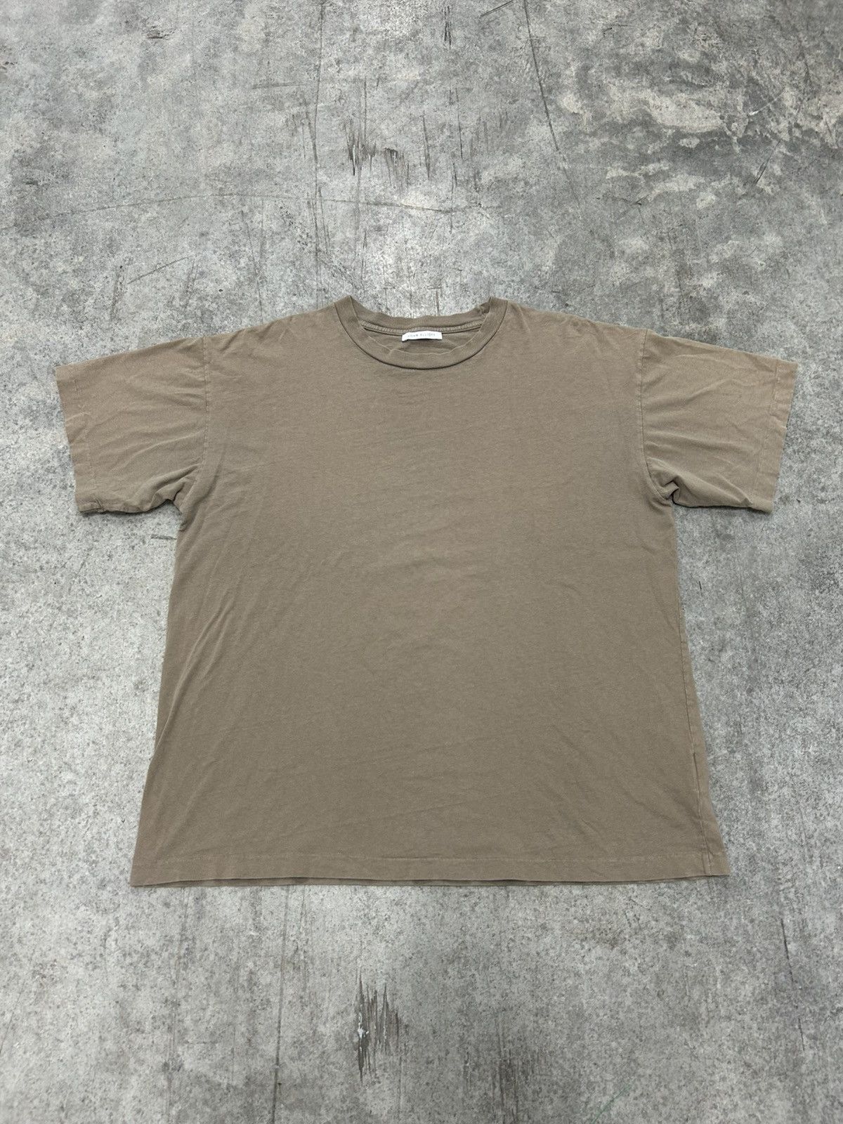 John Elliott brown single stitch t shirt
