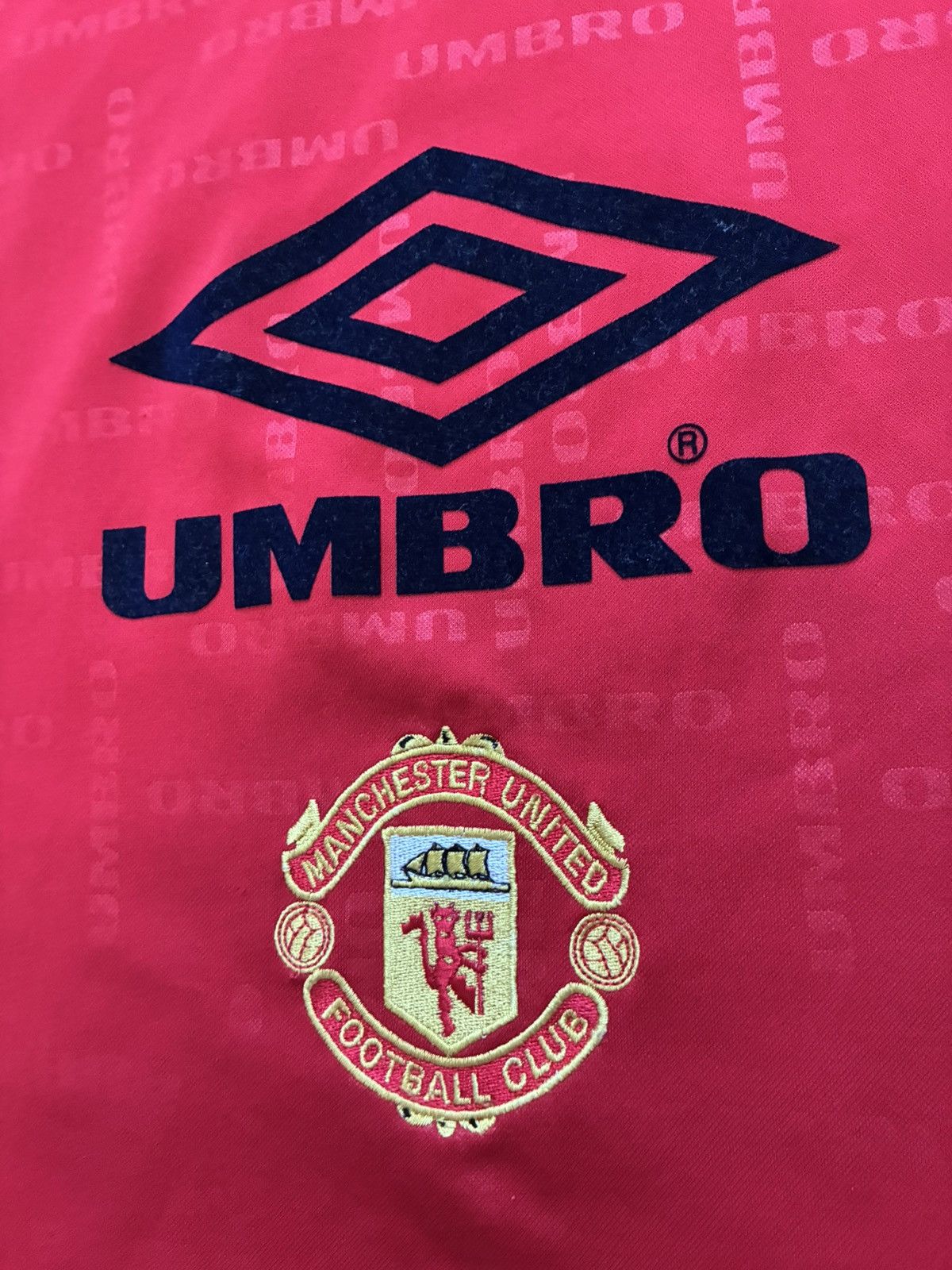 Umbro 90s Manchester United Training Kit Size US L / EU 52-54 / 3 - 3 Thumbnail