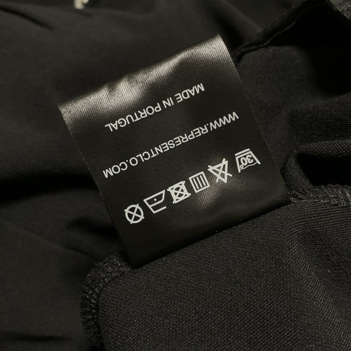 Represent Clo. Represent Large Track Jacket Yellow Stripe Black Zip Jacket Size US L / EU 52-54 / 3 - 9 Thumbnail