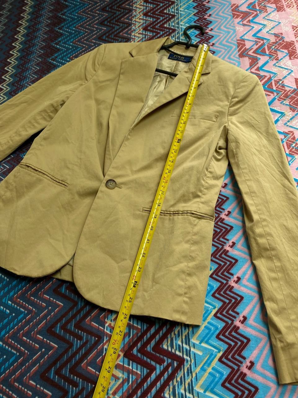 Polo Ralph Lauren × Vintage Vintage Polo Ralph Lauren Blazer Beige Colour Size M / US 6-8 / IT 42-44 - 13 Thumbnail