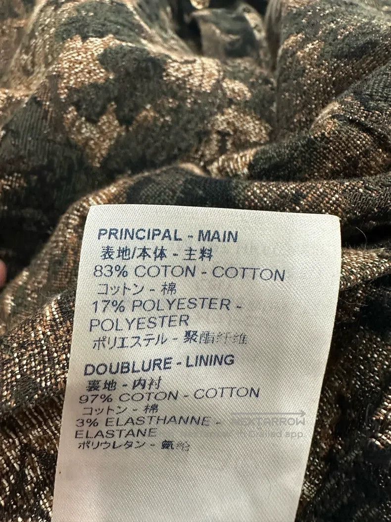 Louis Vuitton Louis Vuitton Tapestry Fur Collar Full Print Denim Jacket Size US L / EU 52-54 / 3 - 5 Thumbnail