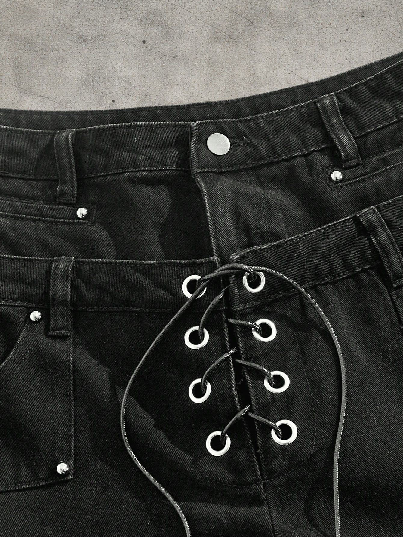 Japanese Brand Opium goth jeans Size US 32 / EU 48 - 3 Thumbnail